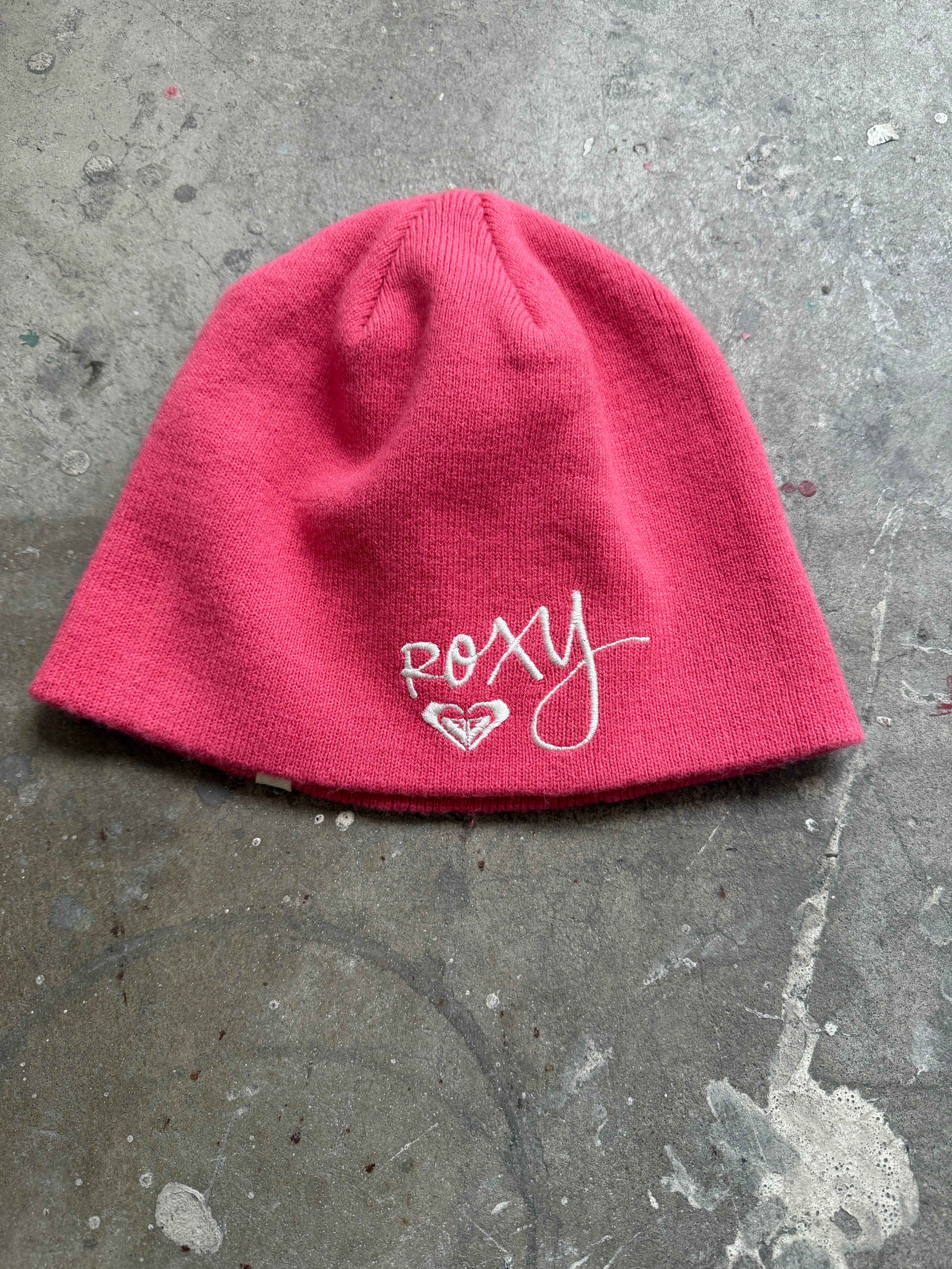 Pink Roxy Beanie