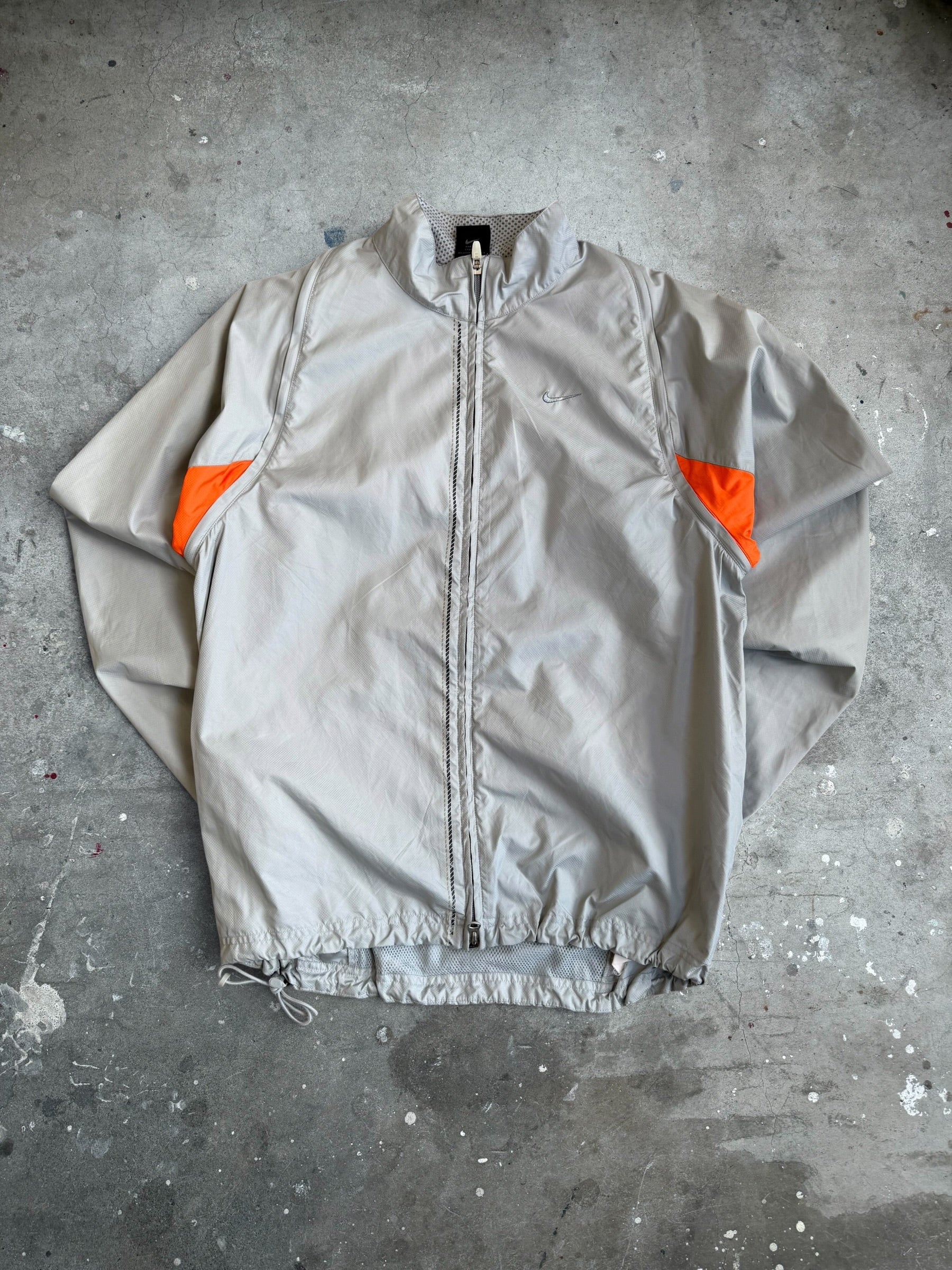 Grey Nike Spray Jacket/Vest - M