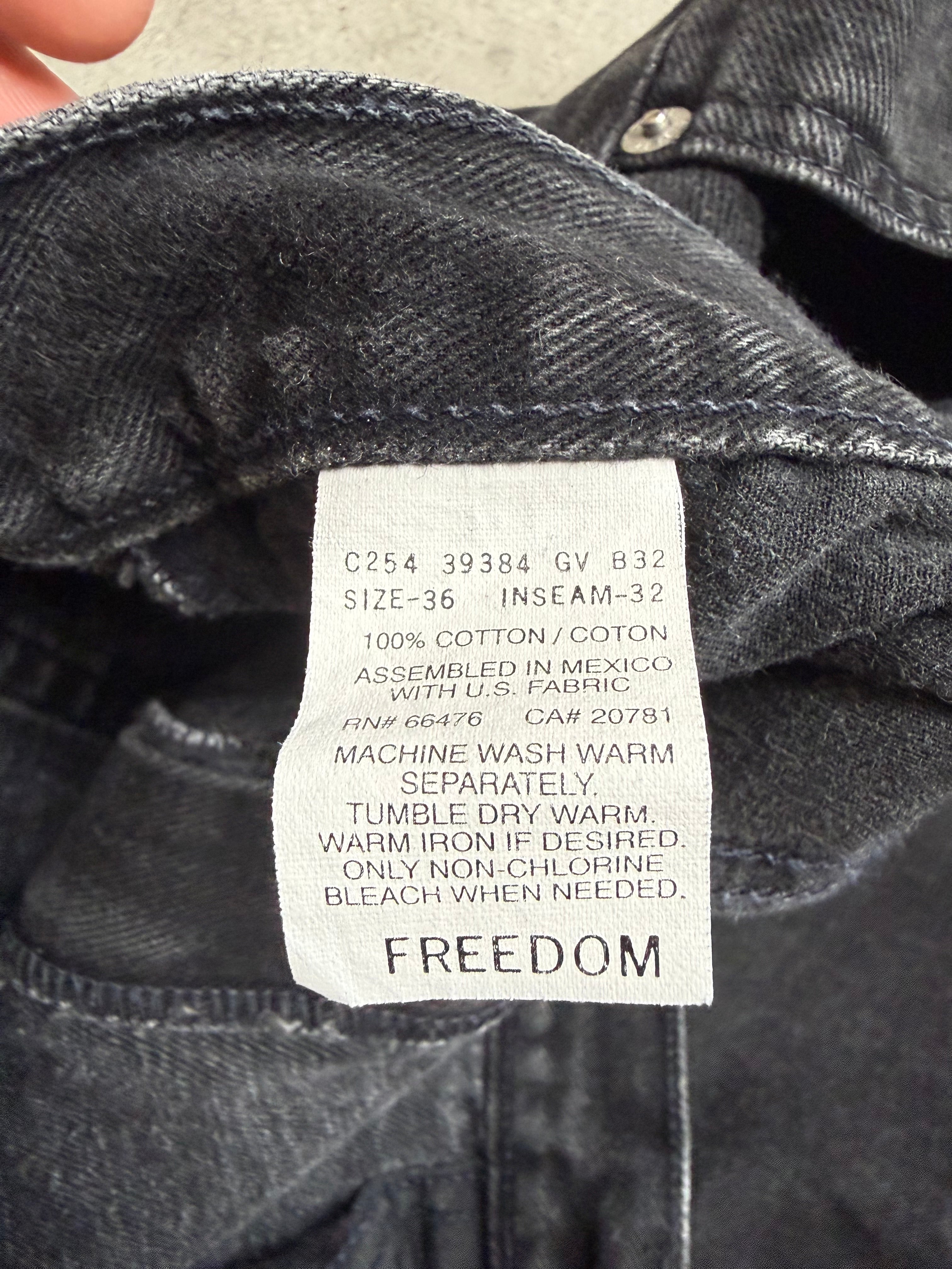 Black Tommy Hilfiger Denim Jeans - 36”