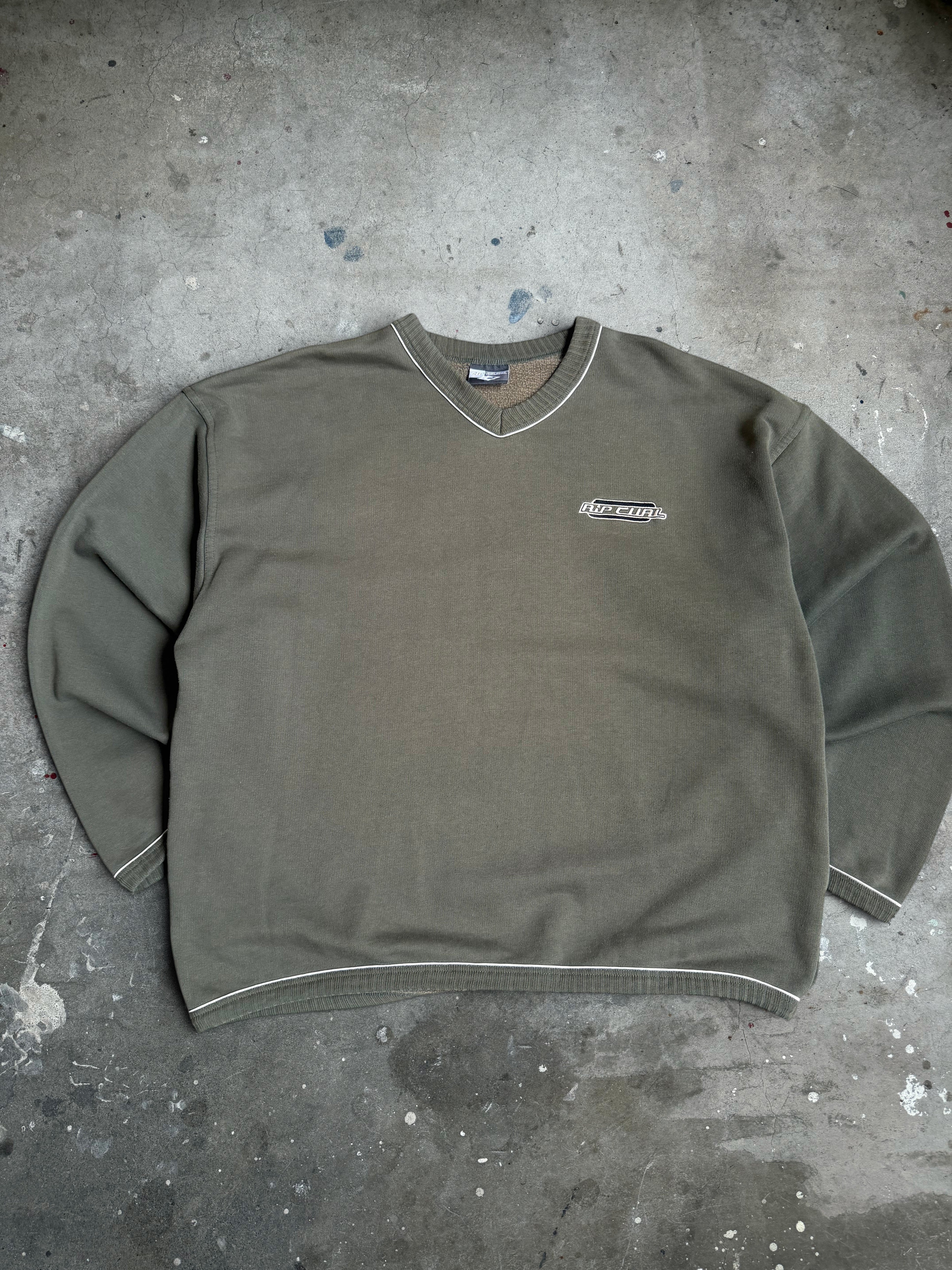 Ripcurl V-neck Jumper - L