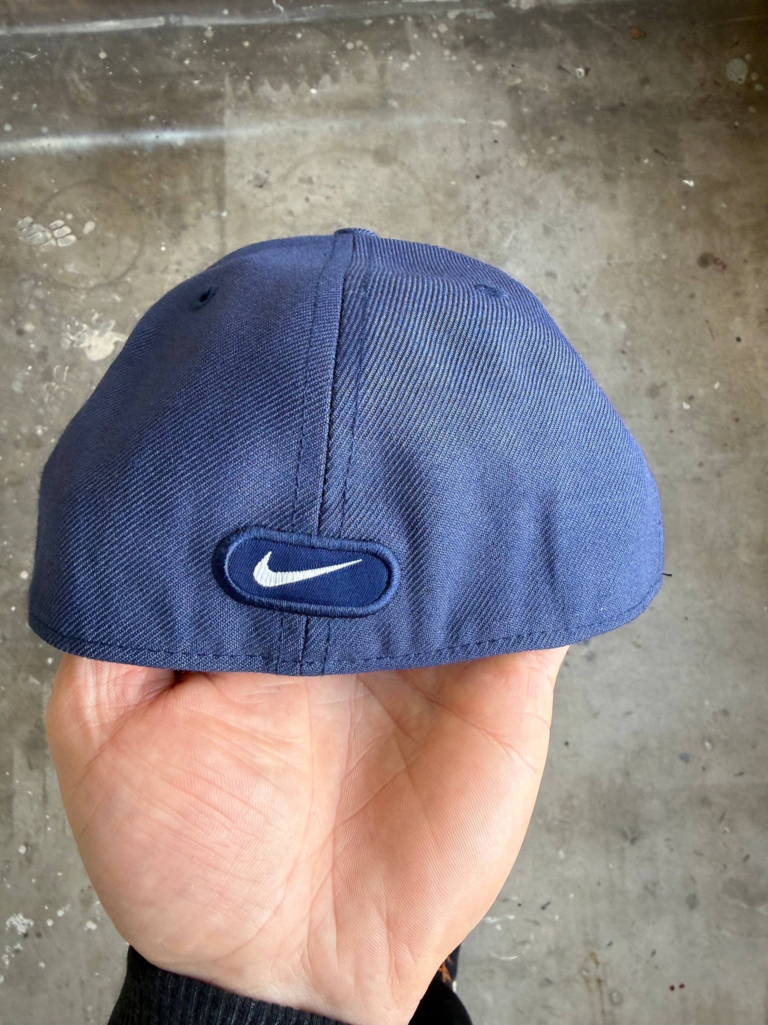 Navy Nike Swoosh Hat