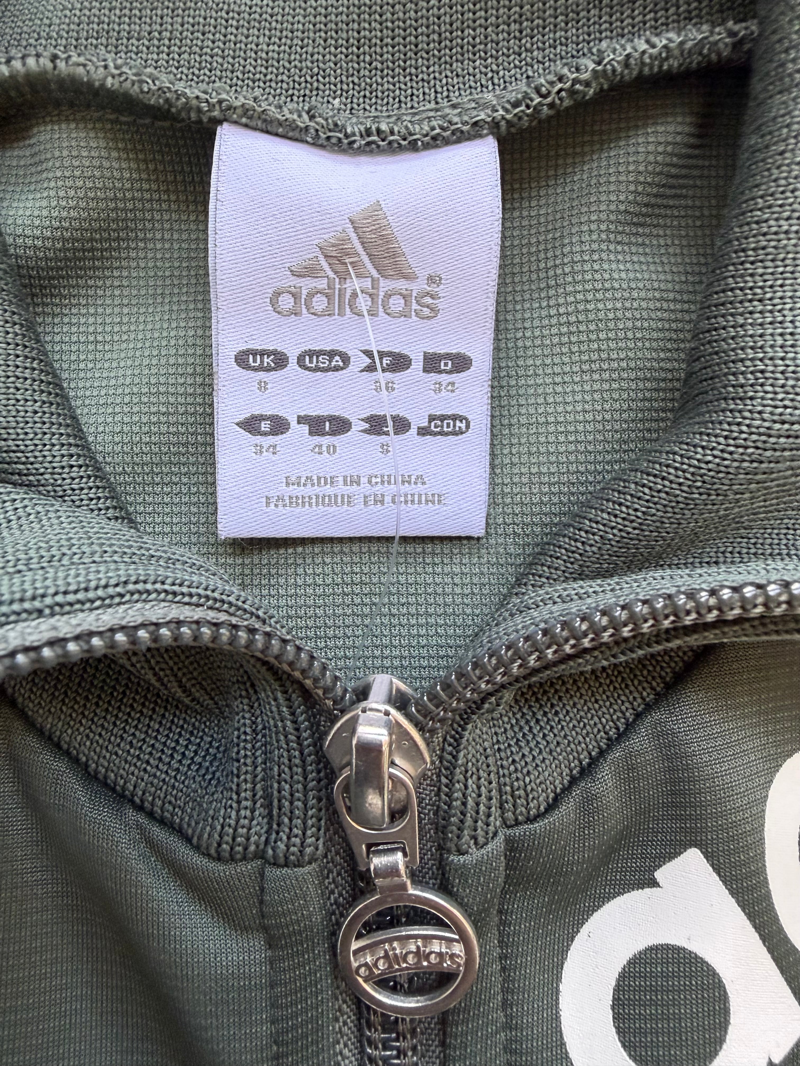 Green Adidas “3” Track Jacket - S