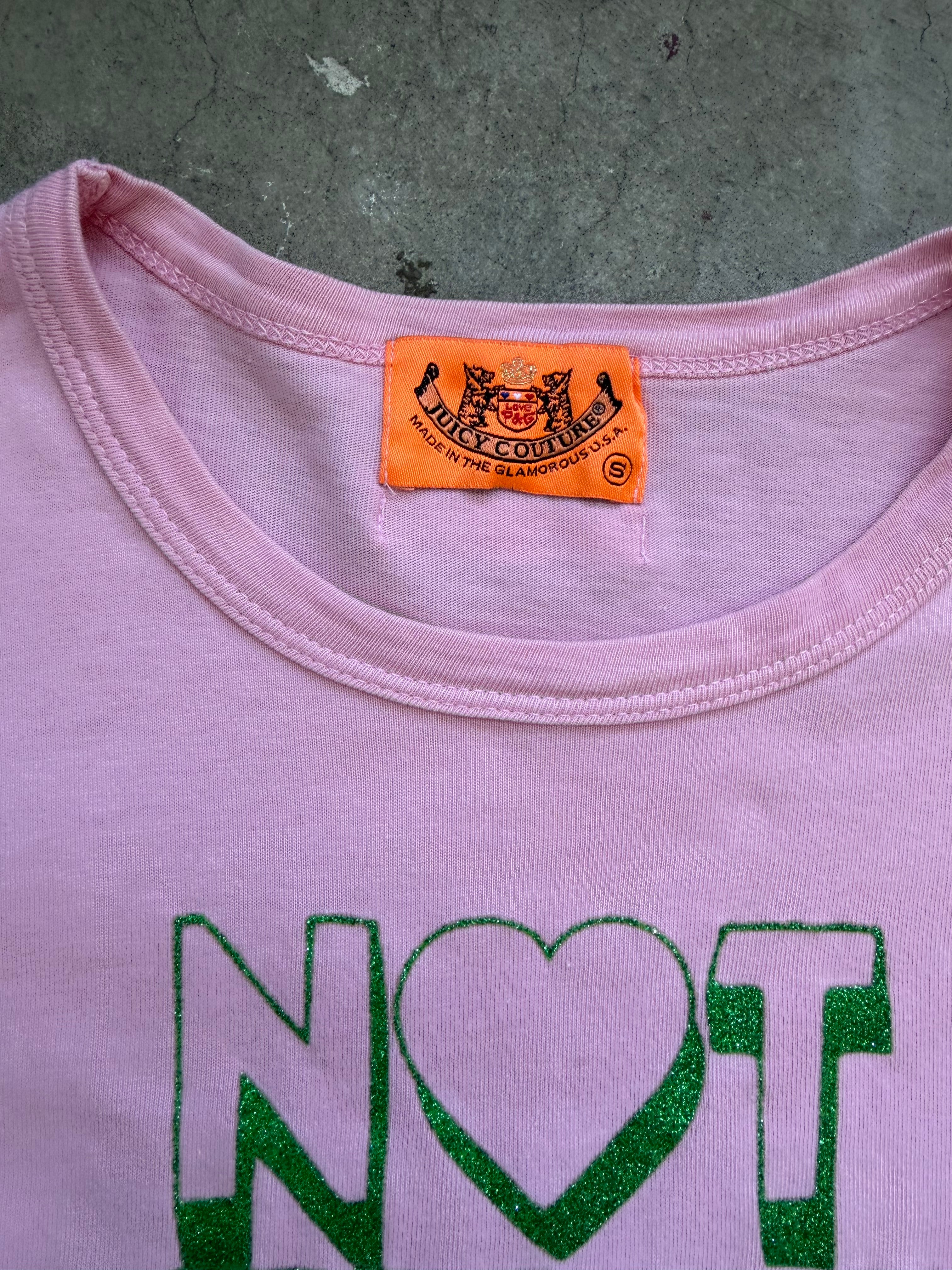 “Not that into you” Juicy Long Sleeve - S