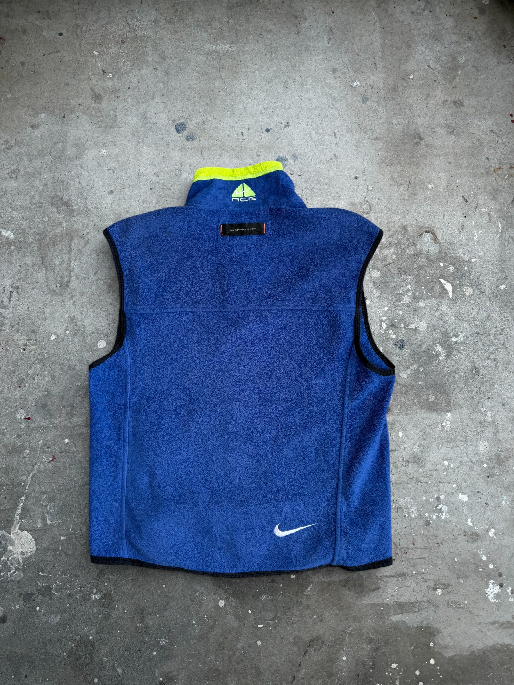 Blue ACG Fleece Vest - M
