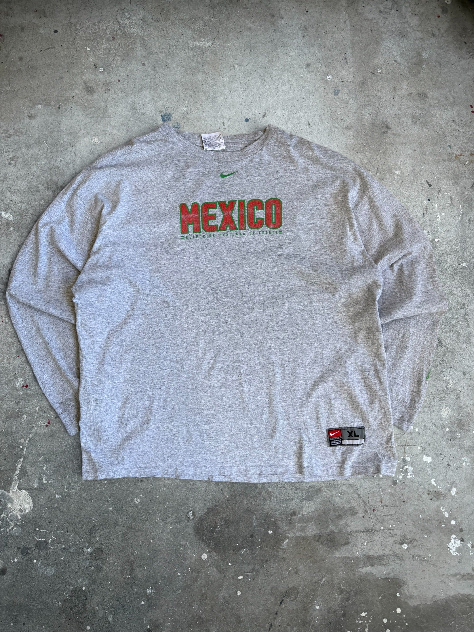 Mexico Nike Long Sleeve Tshirt - XL