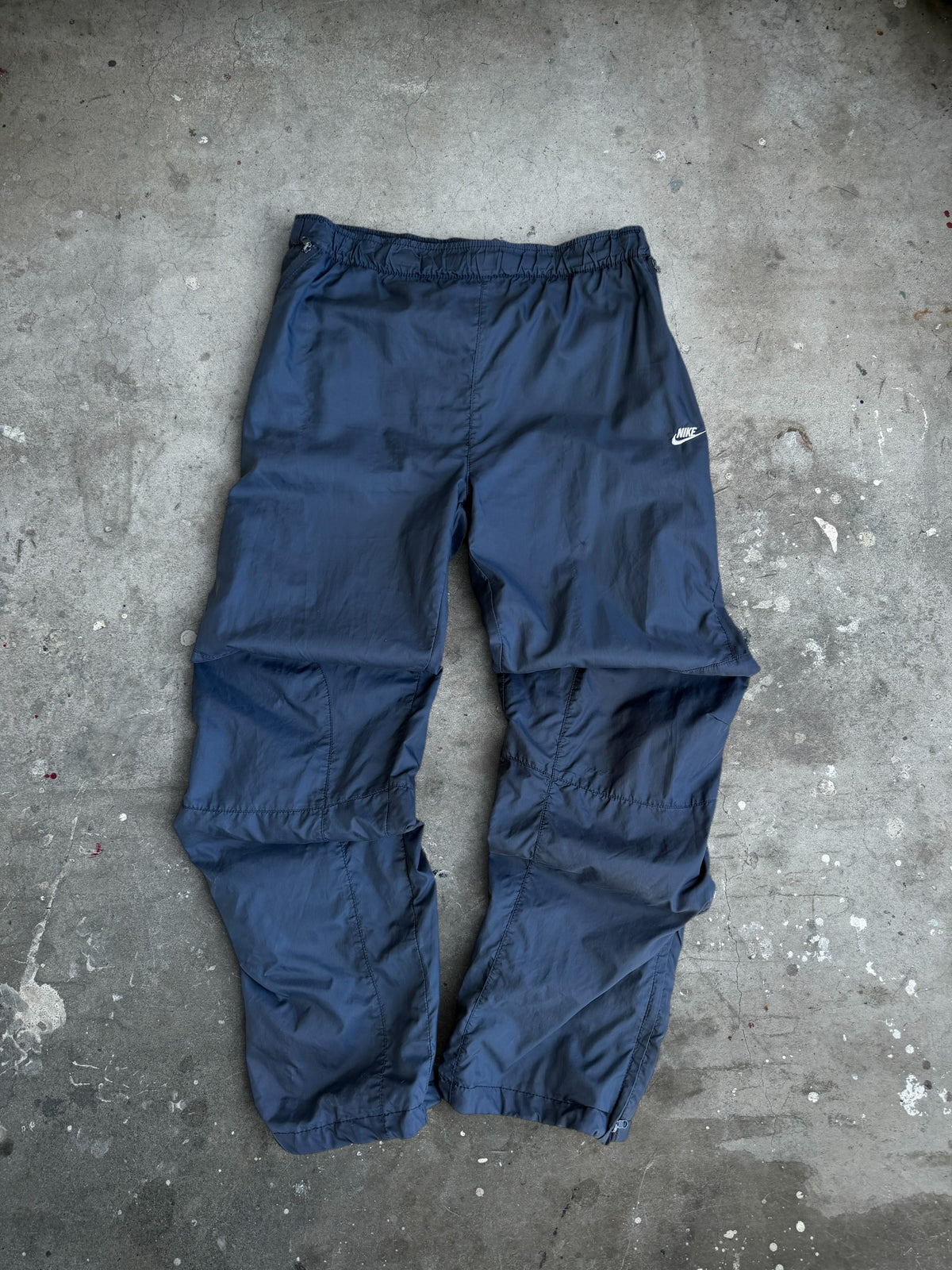 Navy Nike Trackpants - S