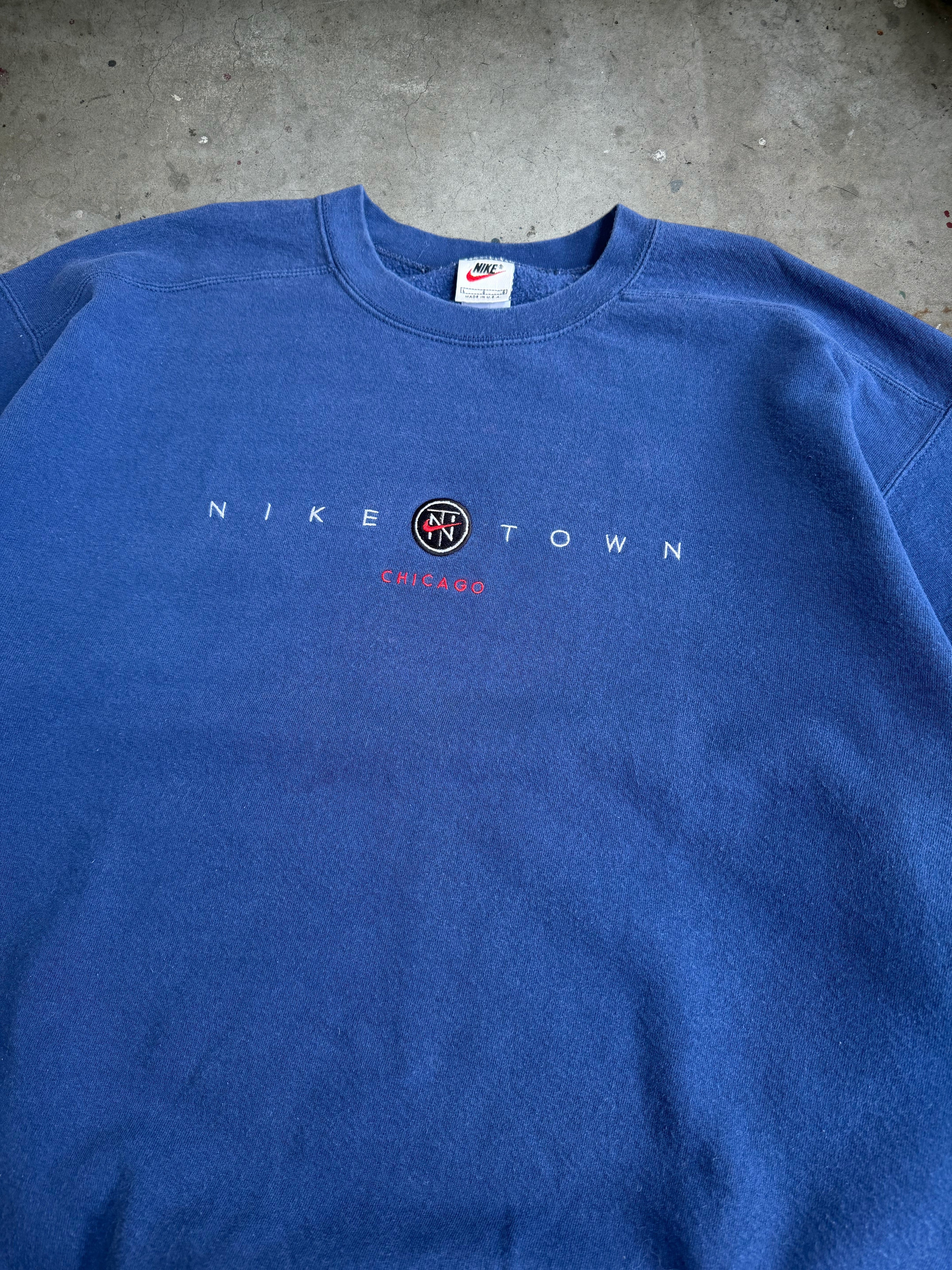 Navy Nike Town Jumper - L