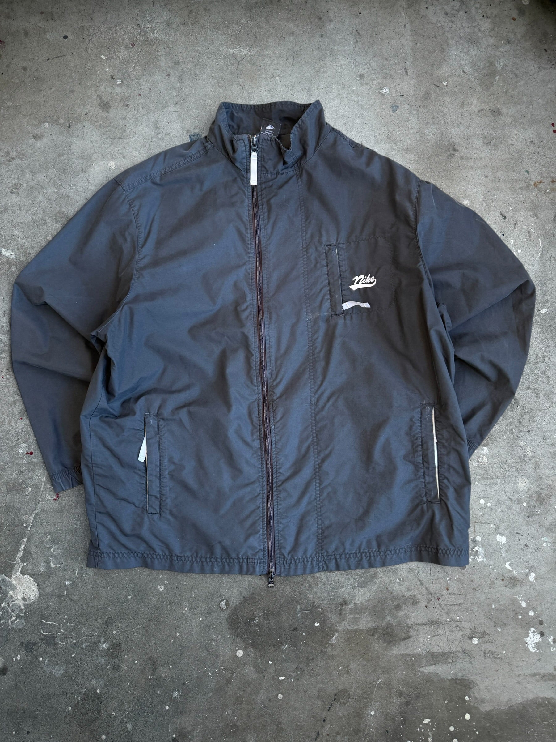 Black Nike Windbreaker - L