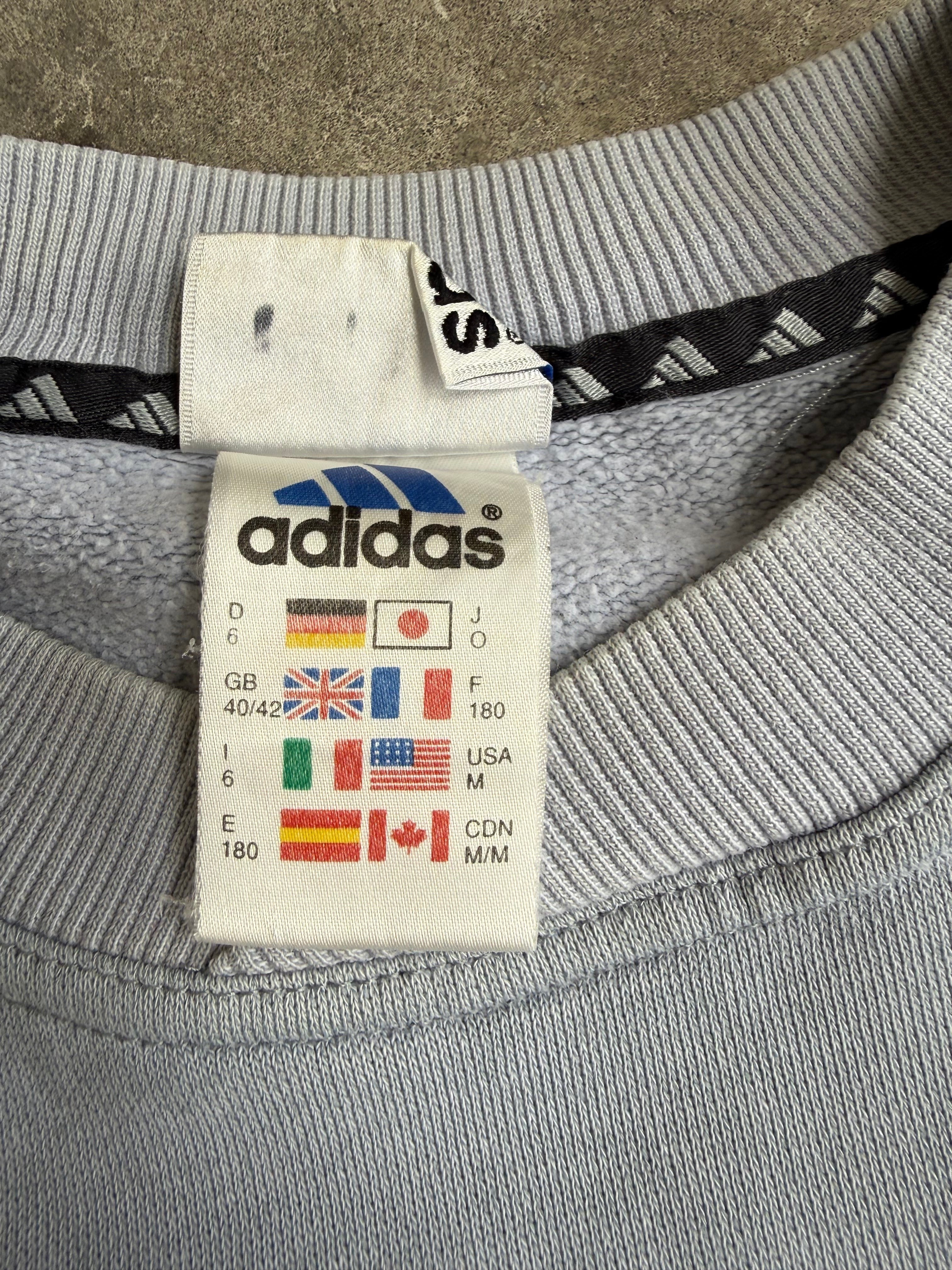 Baby Blue Adidas Jumper - M