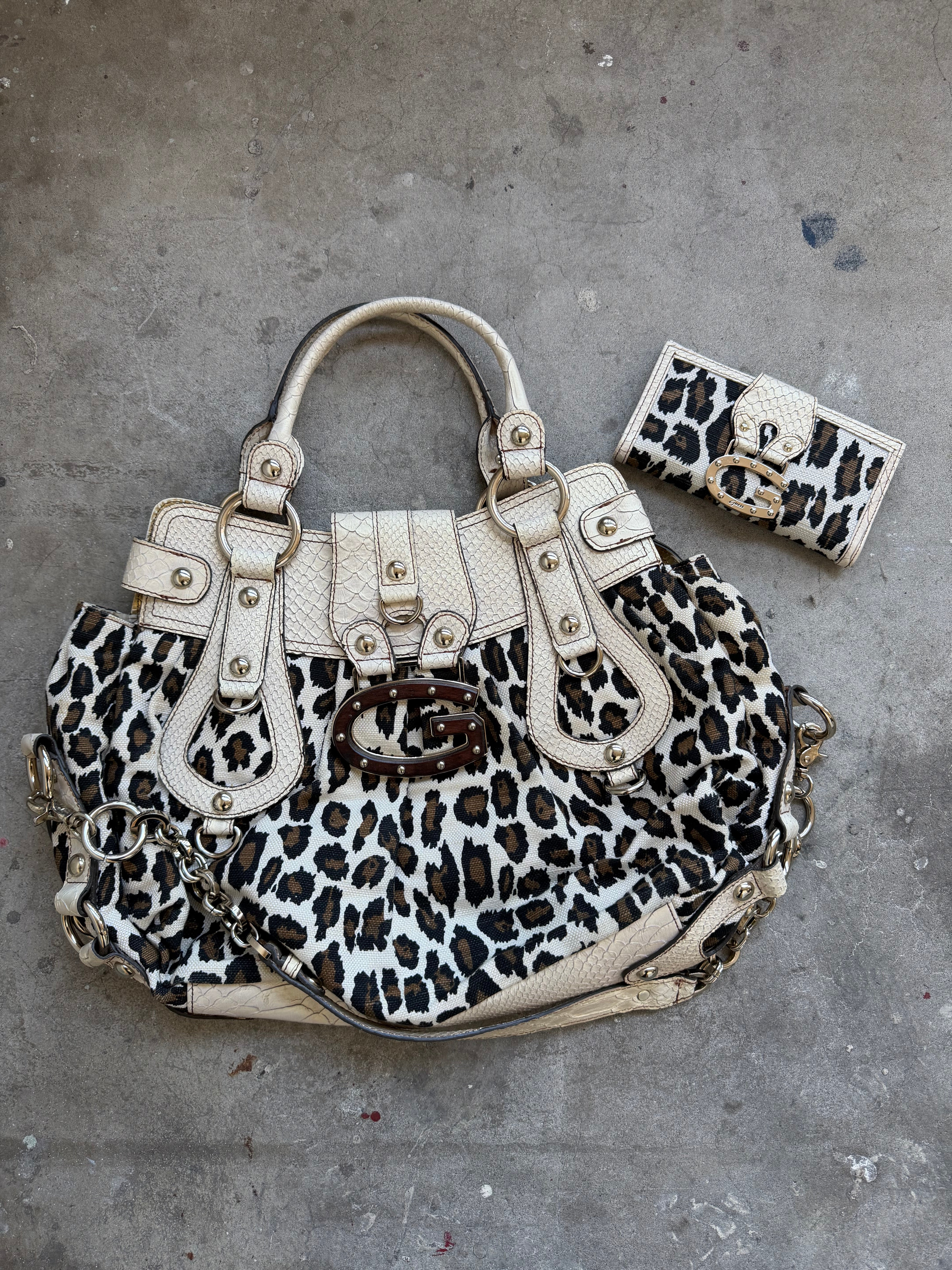 Guess Leopard Bag & Purse
