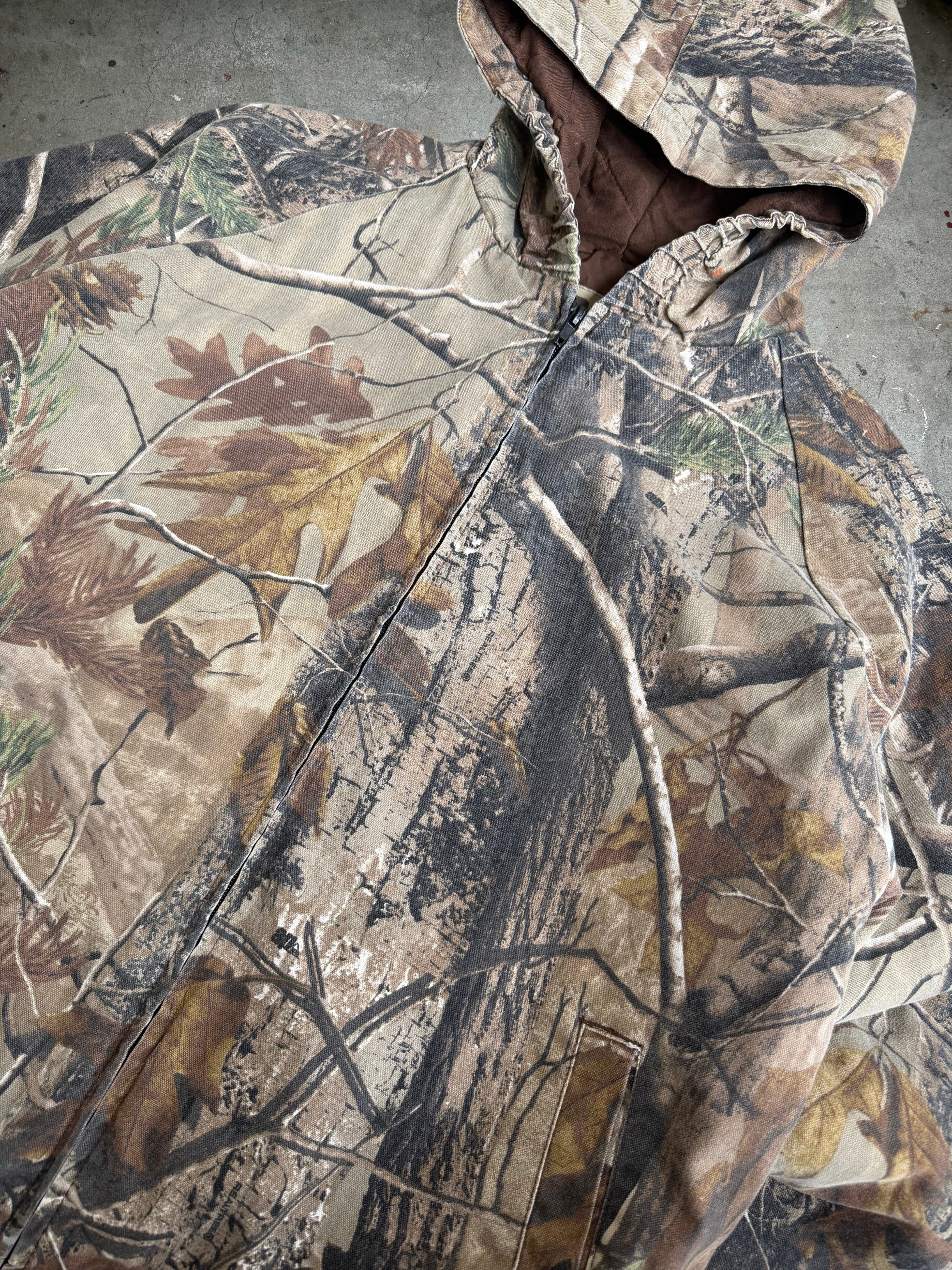 Real Tree Zip Up - L