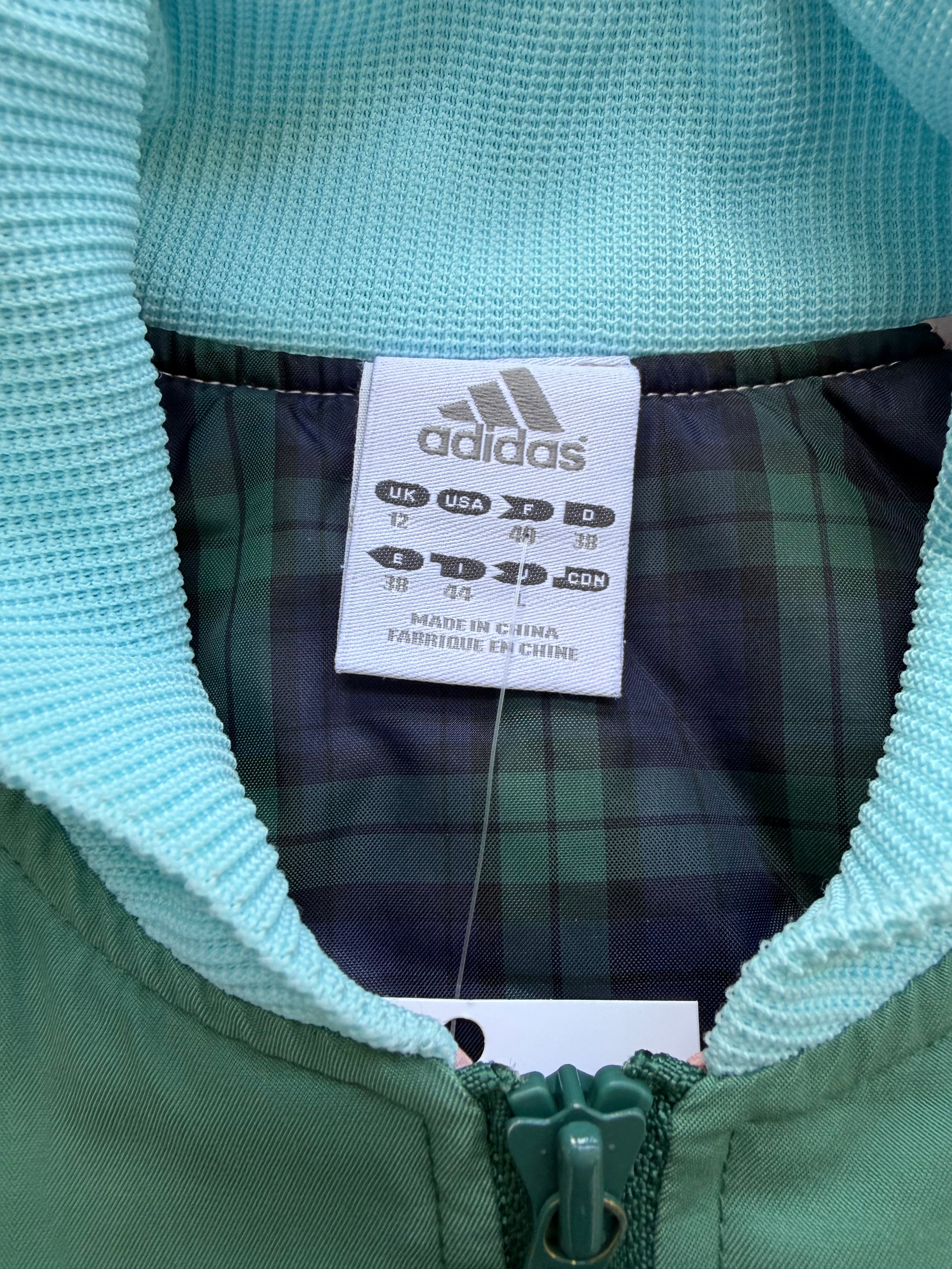 Green Adidas Jacket - L