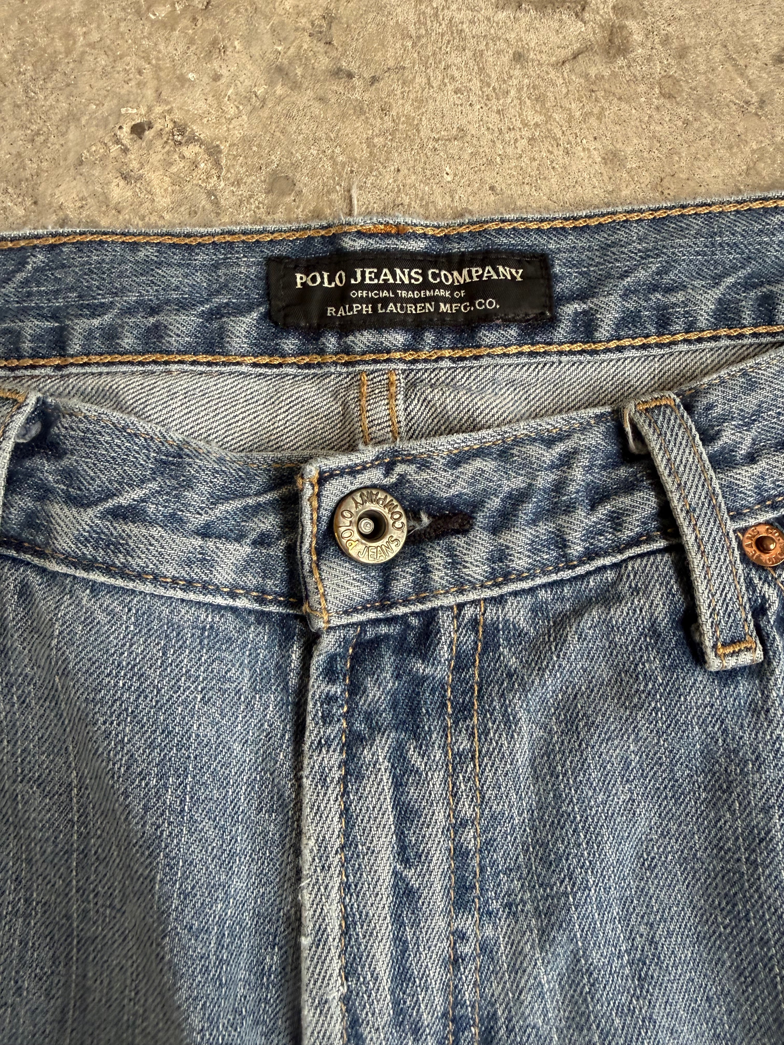 Washed Ralph Lauren Denim Jeans - 36”