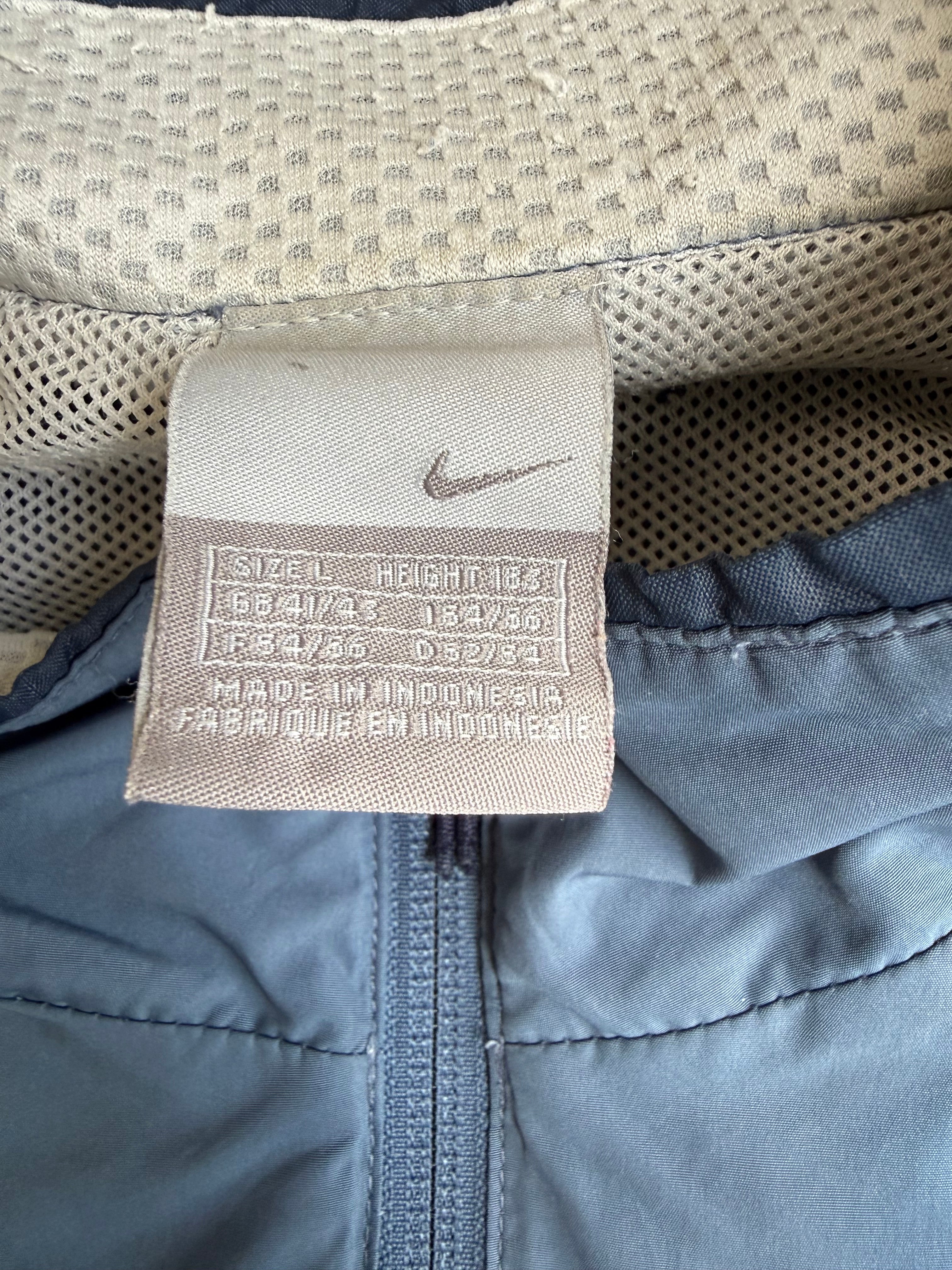 Blue Nike Spray Jacket - L