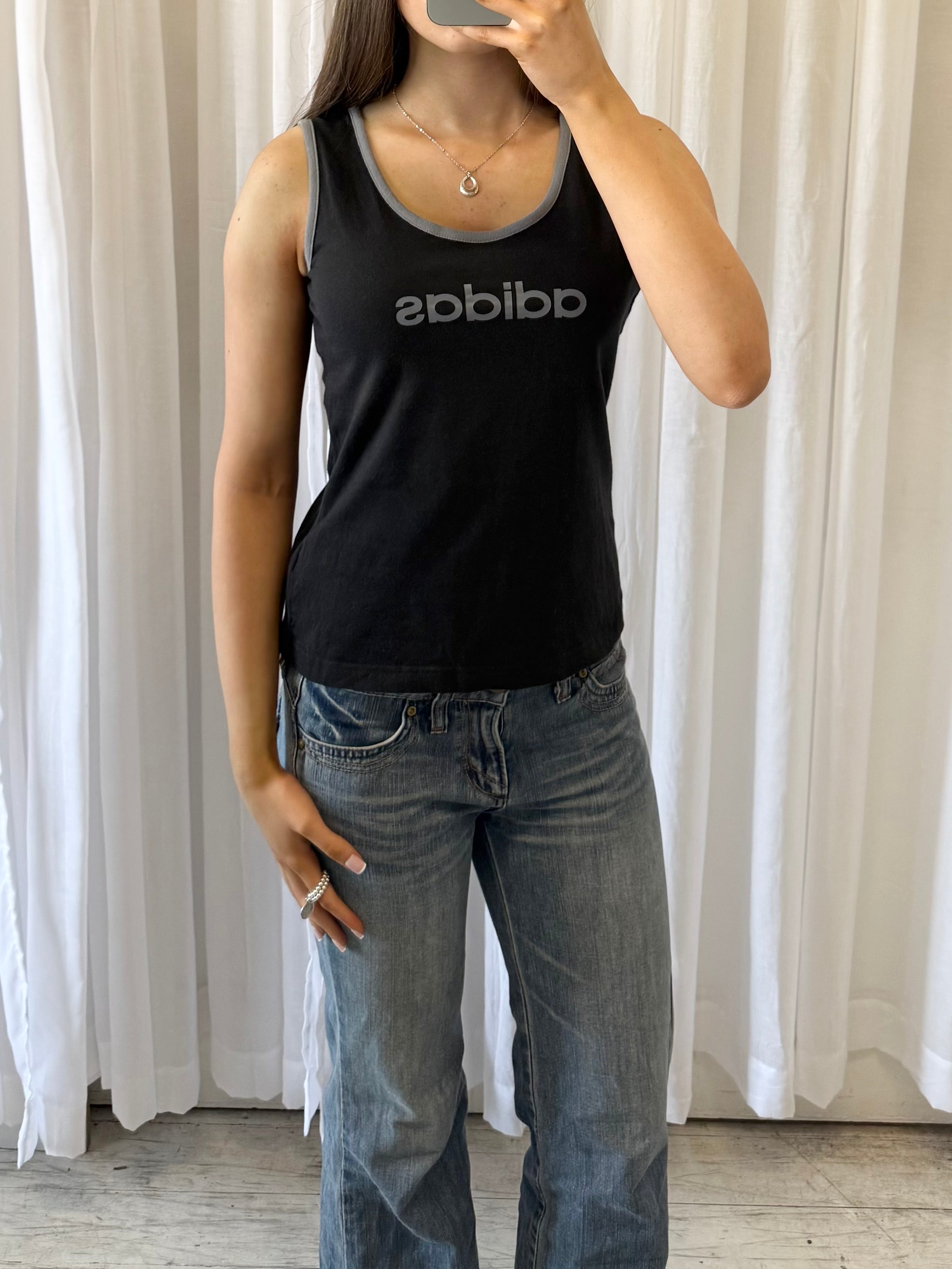 Black Adidas Tank