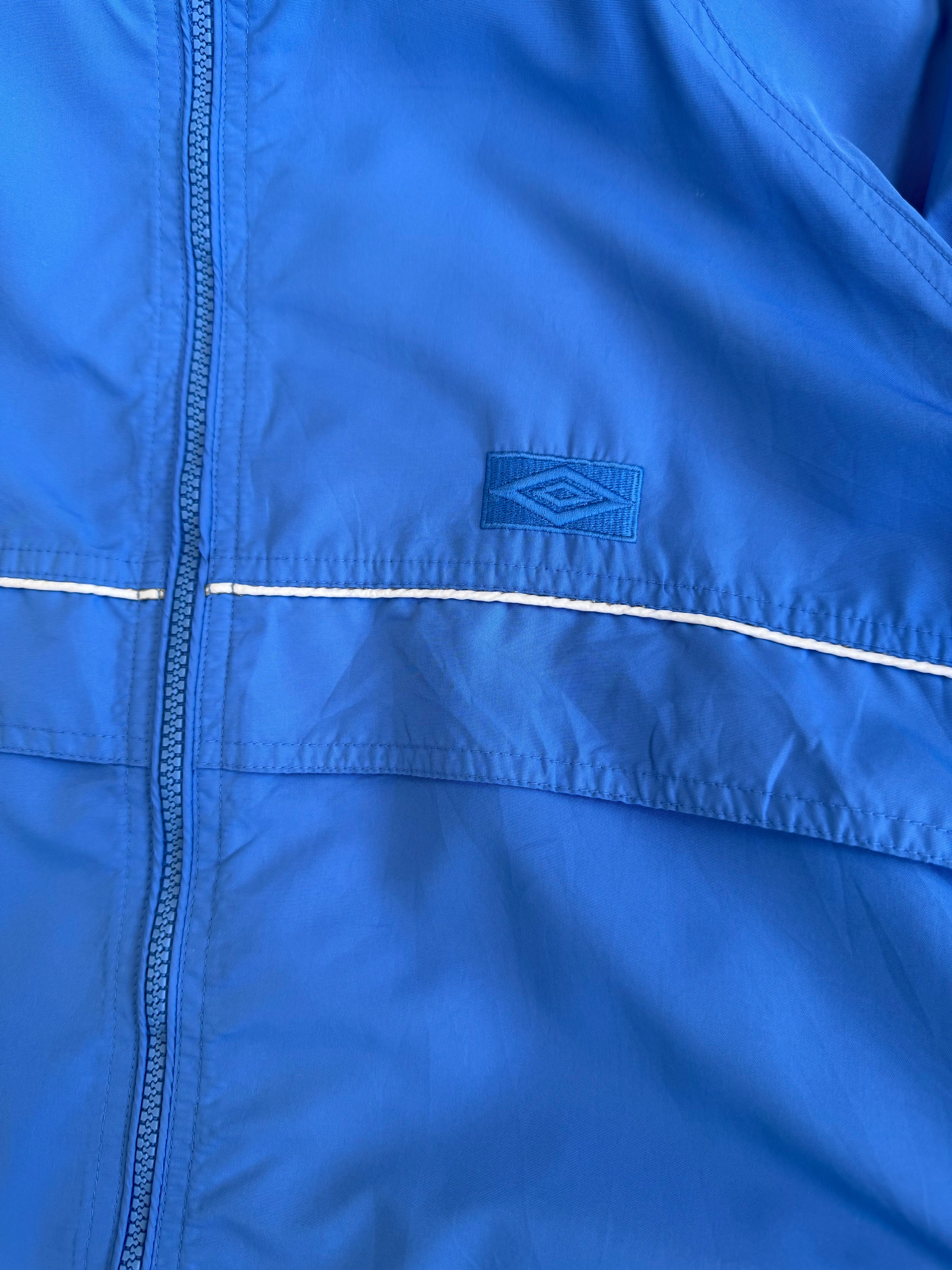 Blue Umbro Spray Jacket - M