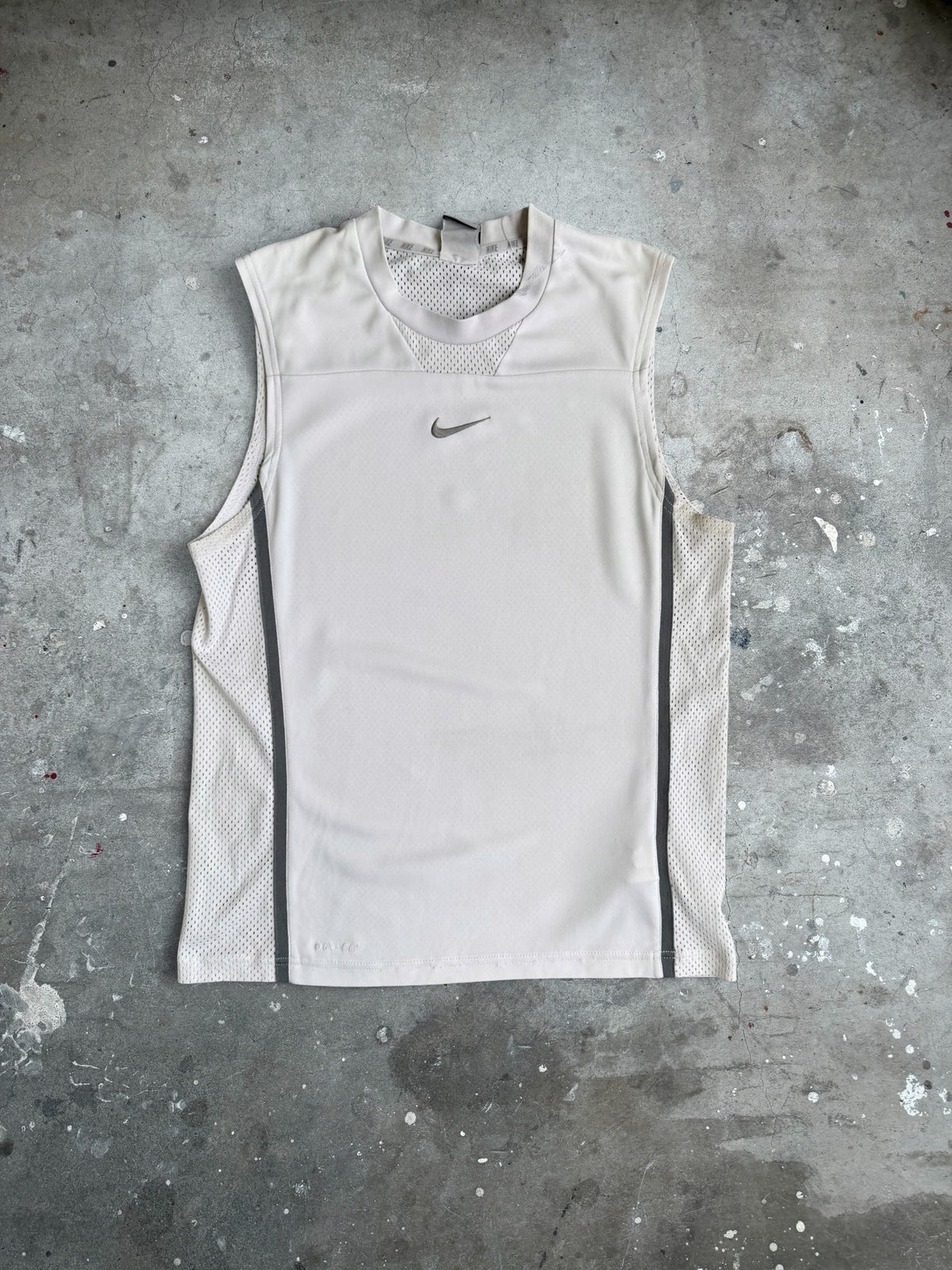 White Nike Singlet - M