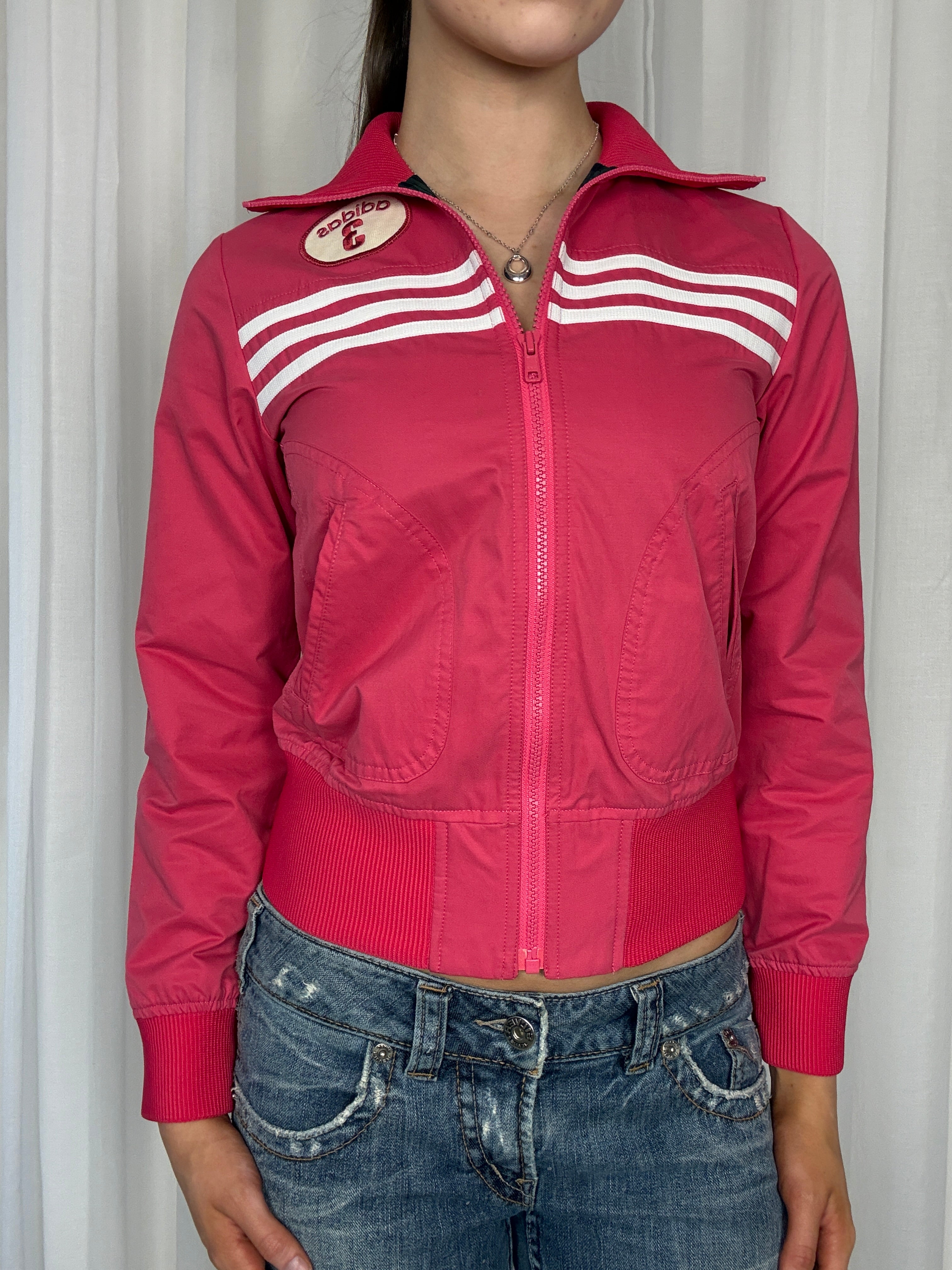 Pink Adidas “3” Jacket - XS