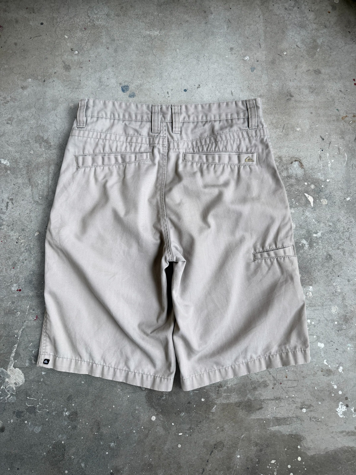 Beige Quiksilver Shorts - 30”