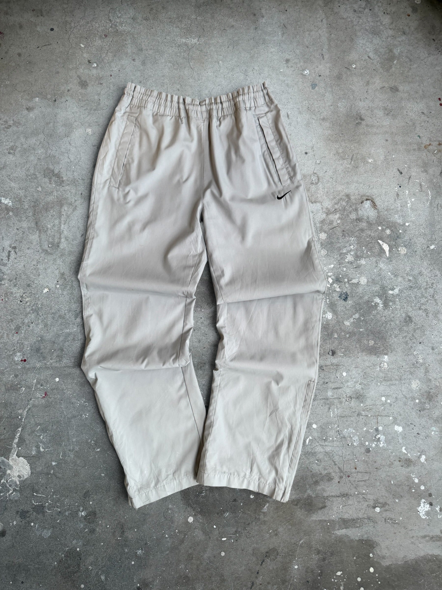 Grey Nike Trackpants - M
