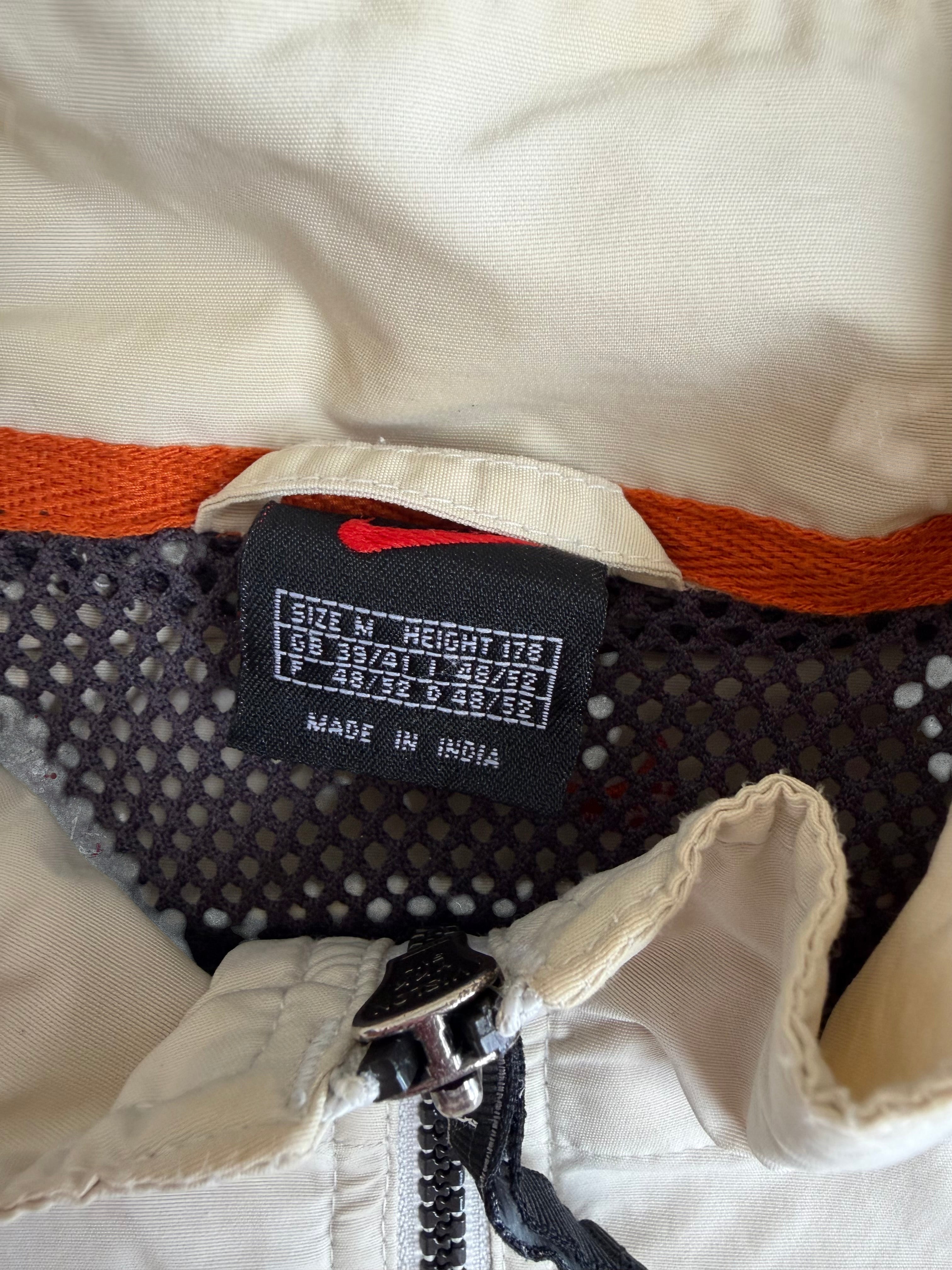 Cream Nike Spray Jacket - M