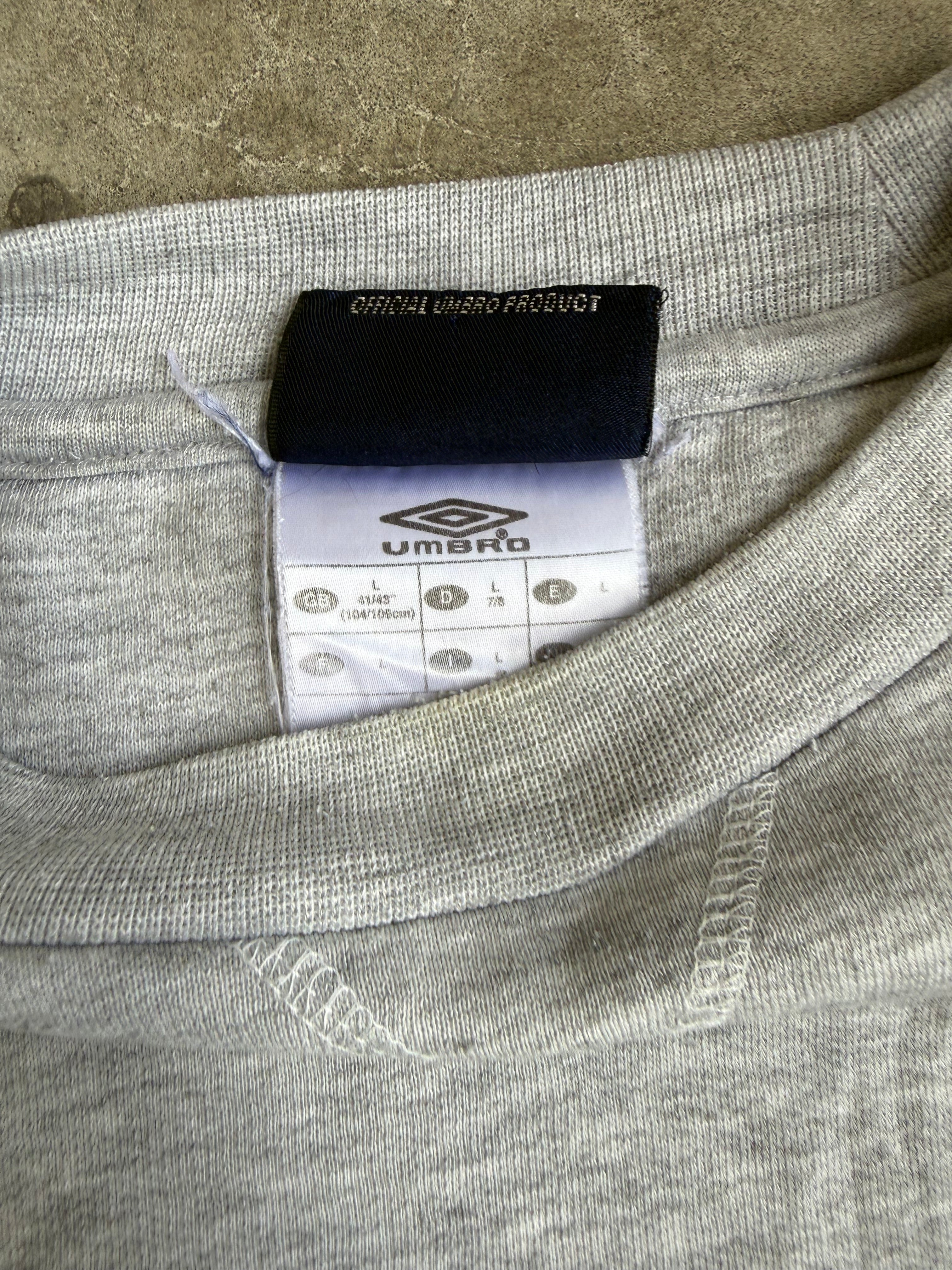 Grey Umbro Jumper - L