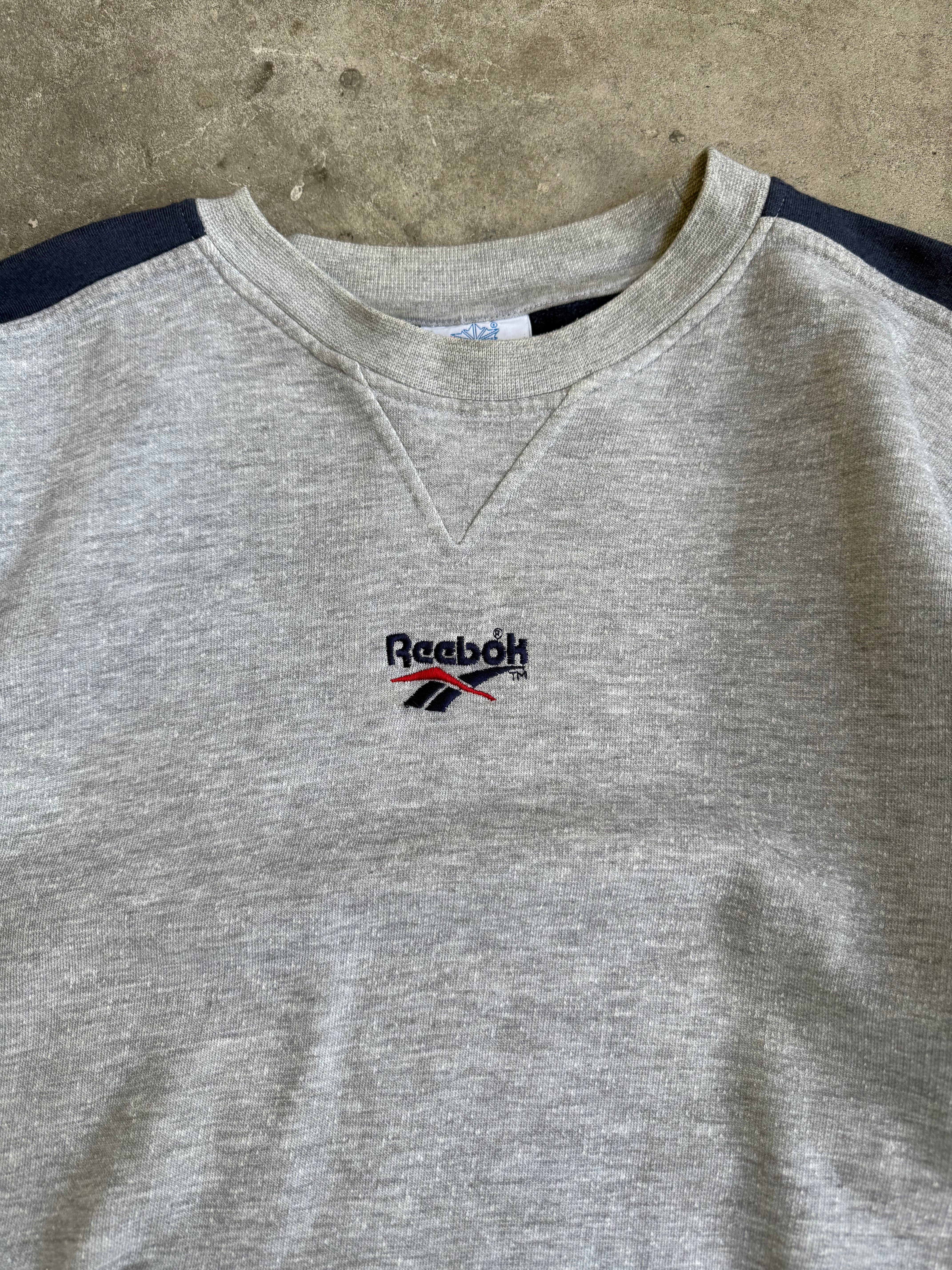 Grey Reebok Jumper - L