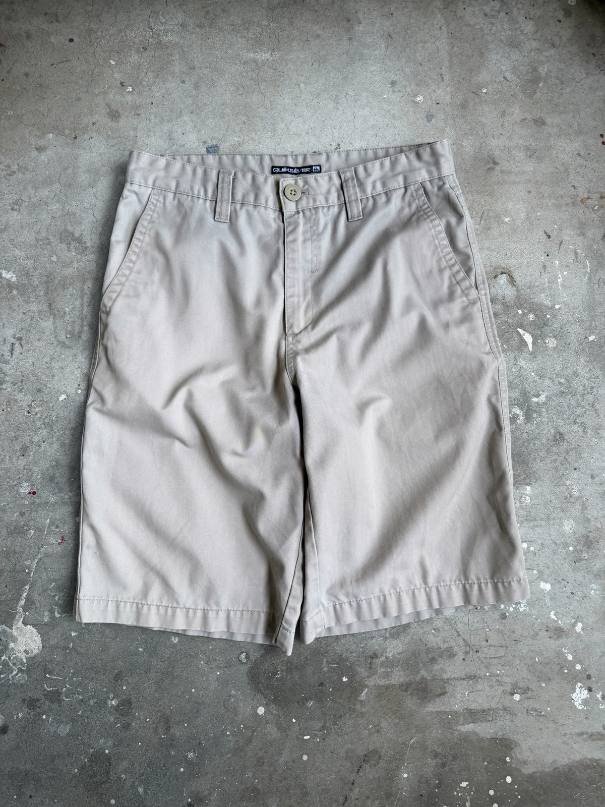 Beige Quiksilver Shorts - 30”