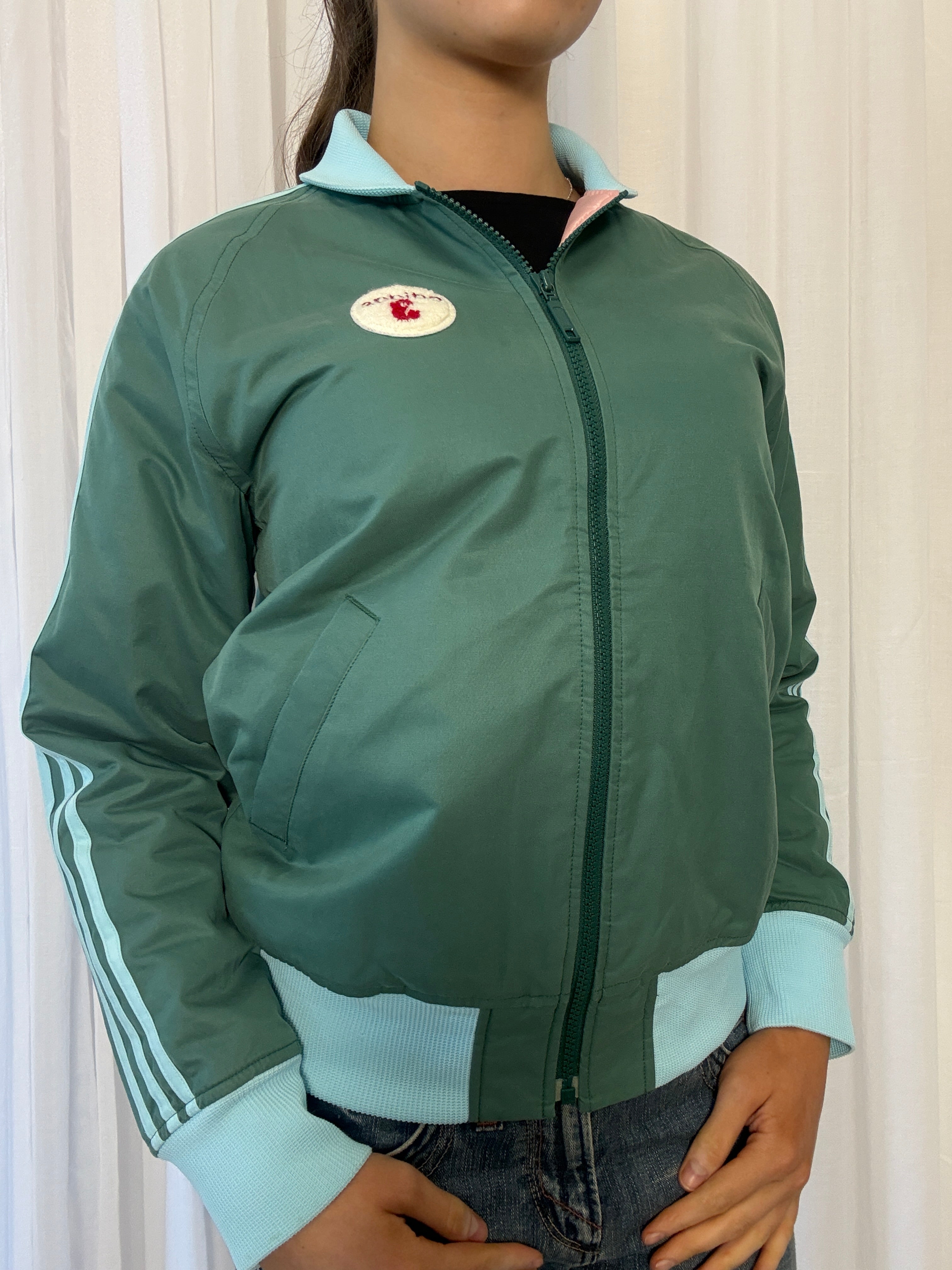Green Adidas Jacket - L