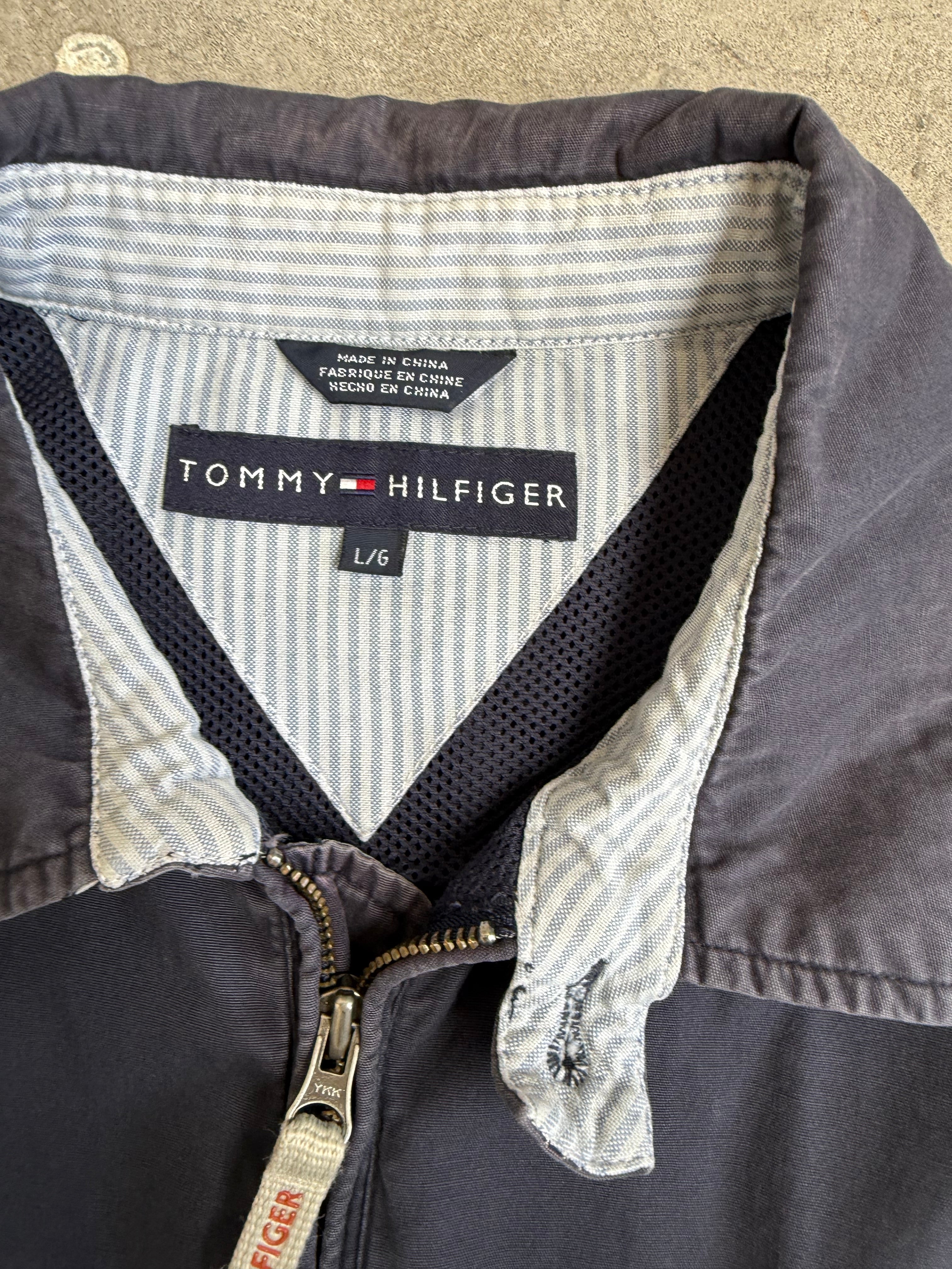 Navy Tommy Harrington Jacket - L