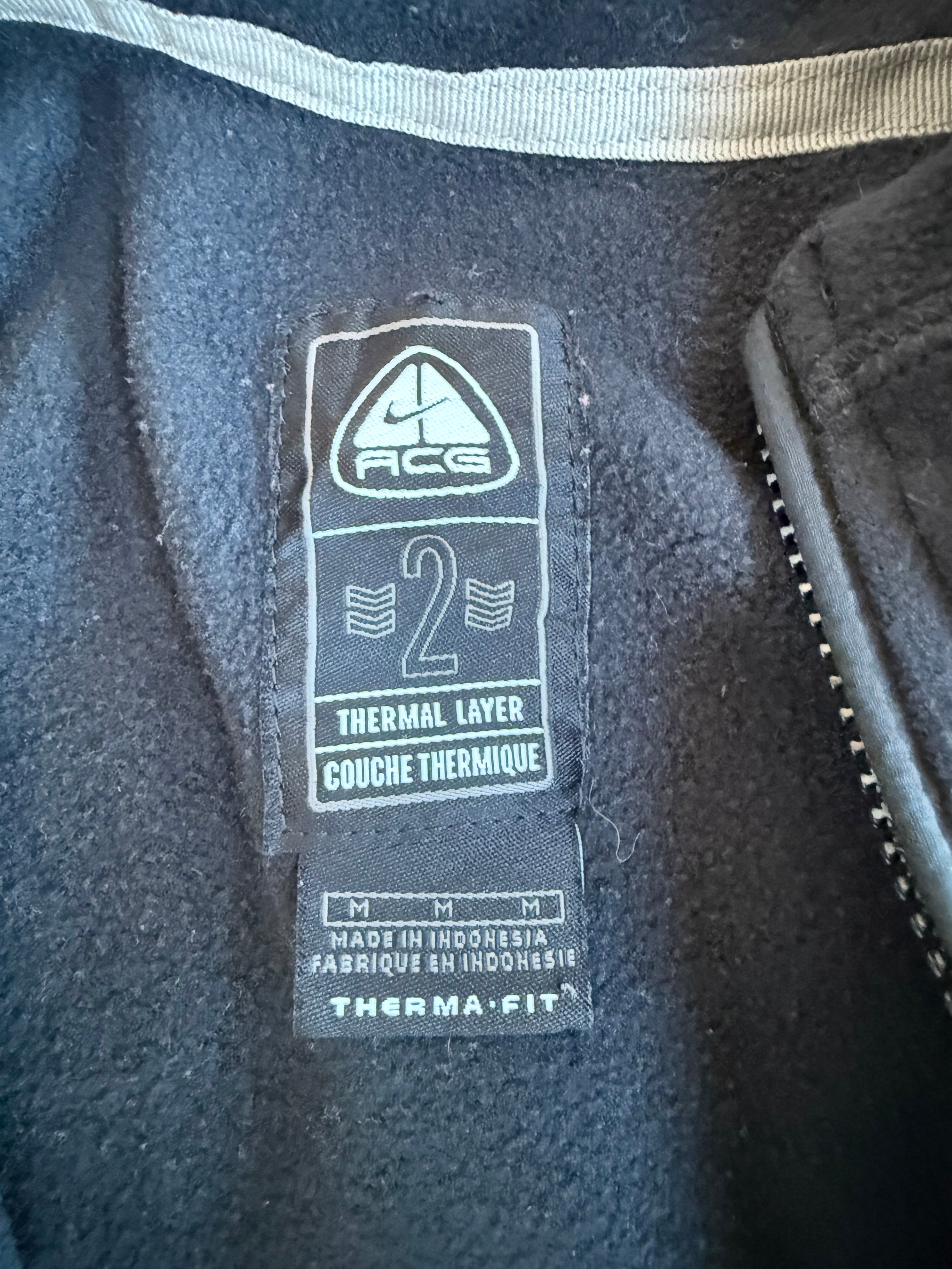 Black ACG Fleece Vest - M