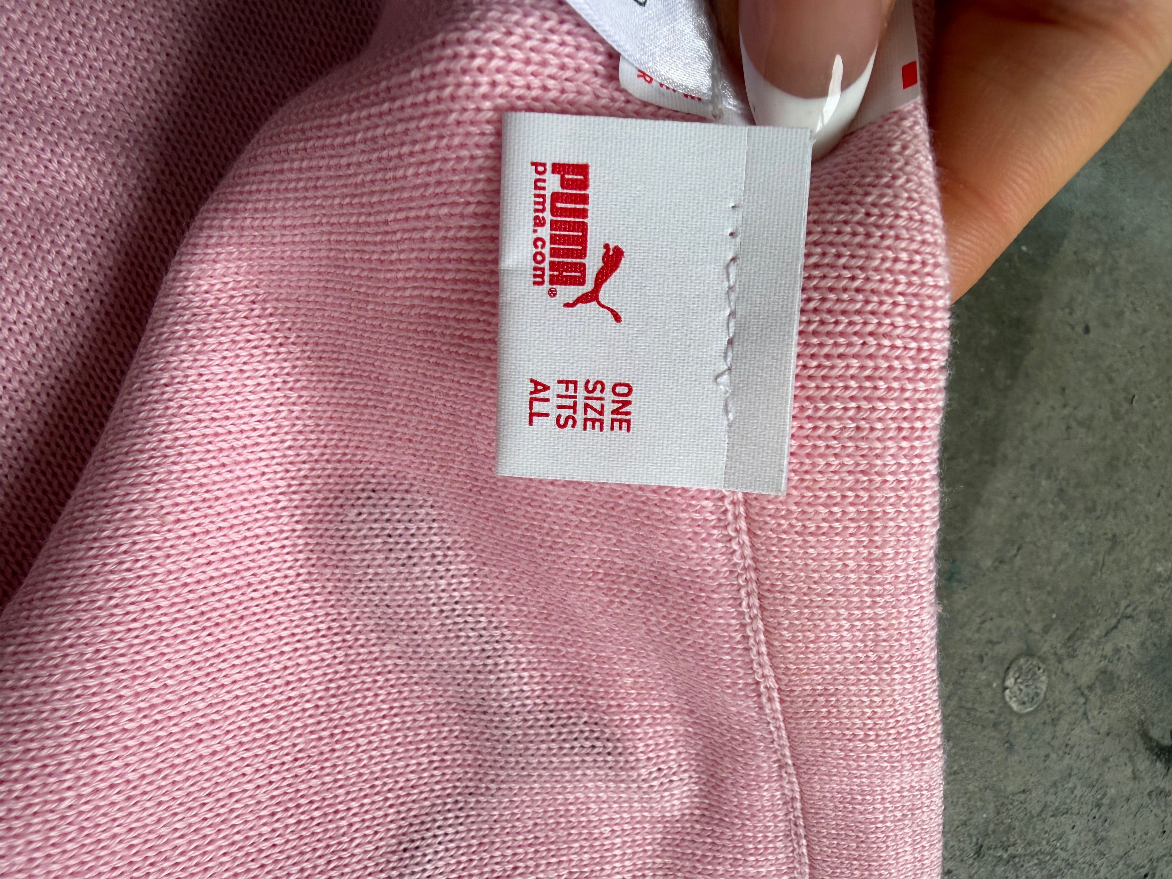 Pink & Brown Puma Scarf