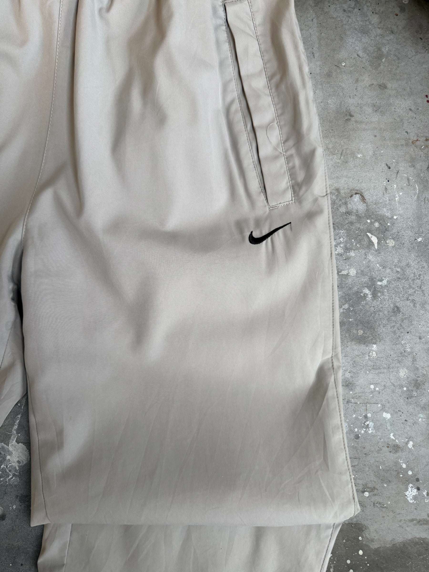 Grey Nike Trackpants - M