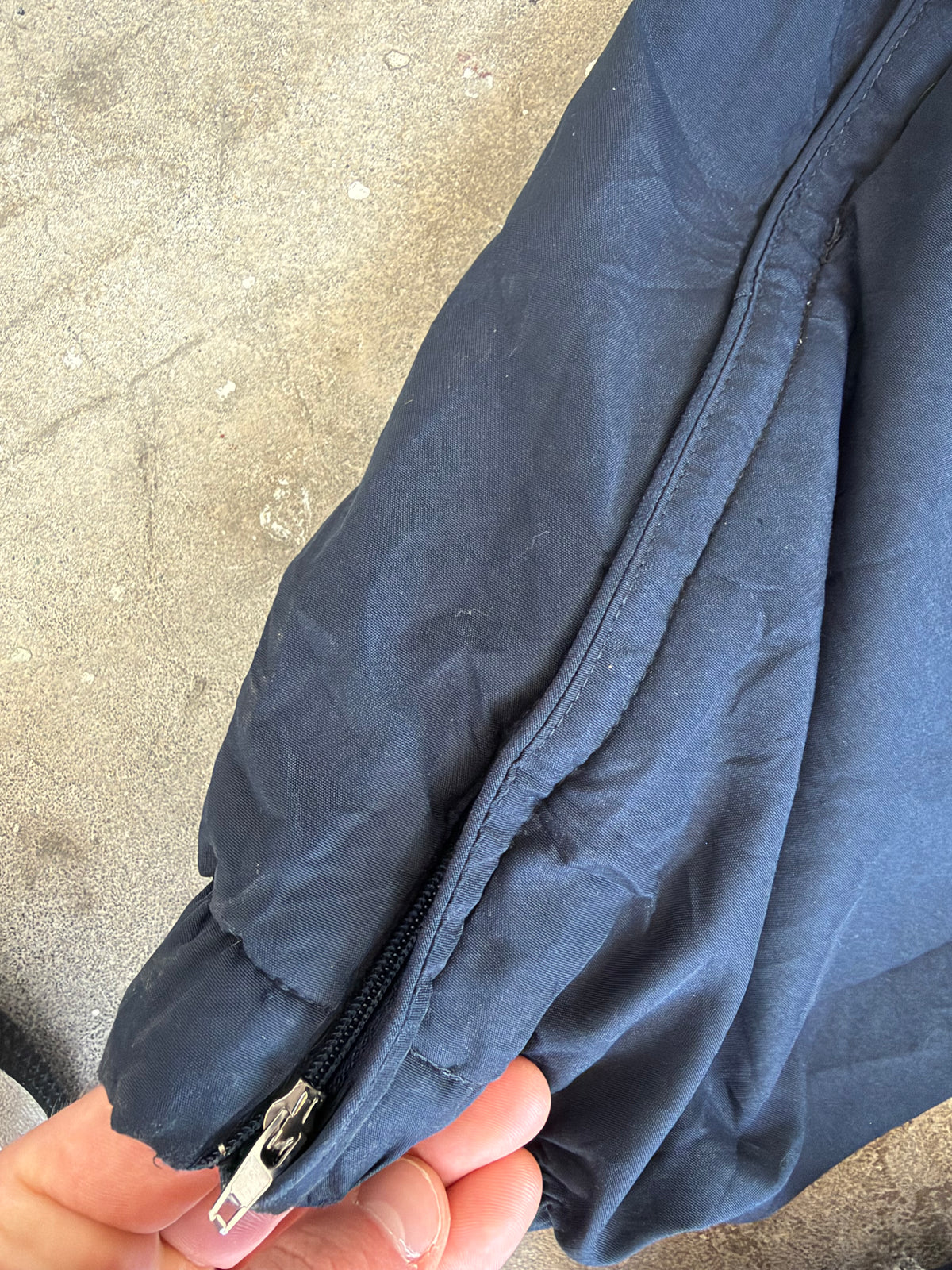 Navy Nike Trackpants - M