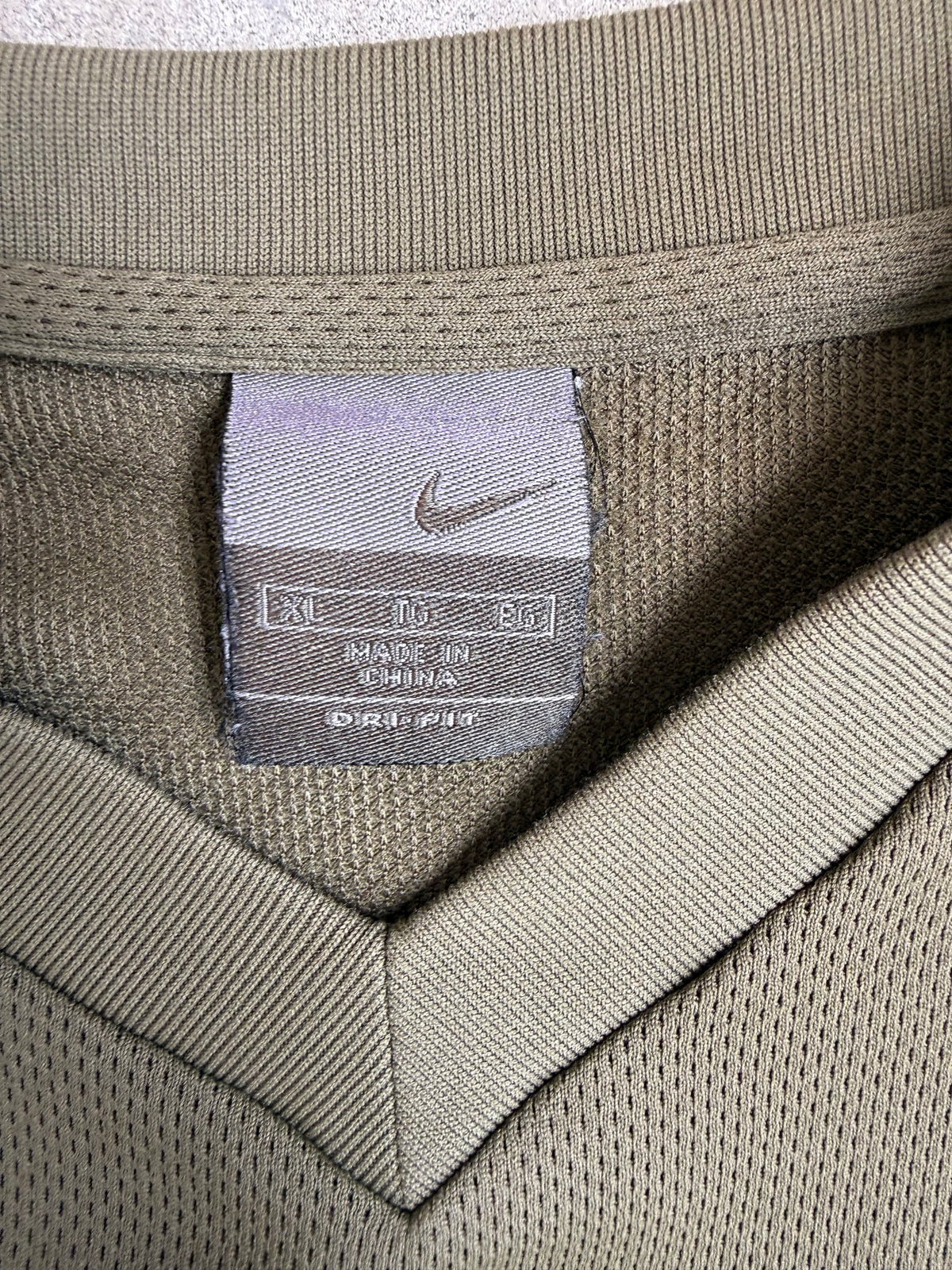 Olive Nike Jersey - XL