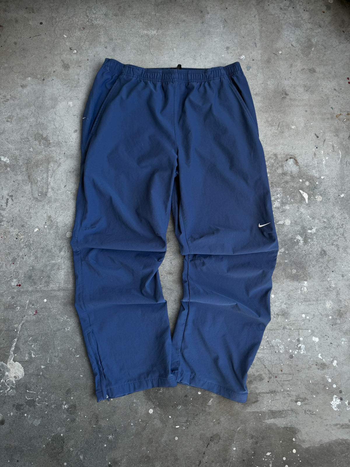Navy Nike Trackpants - M