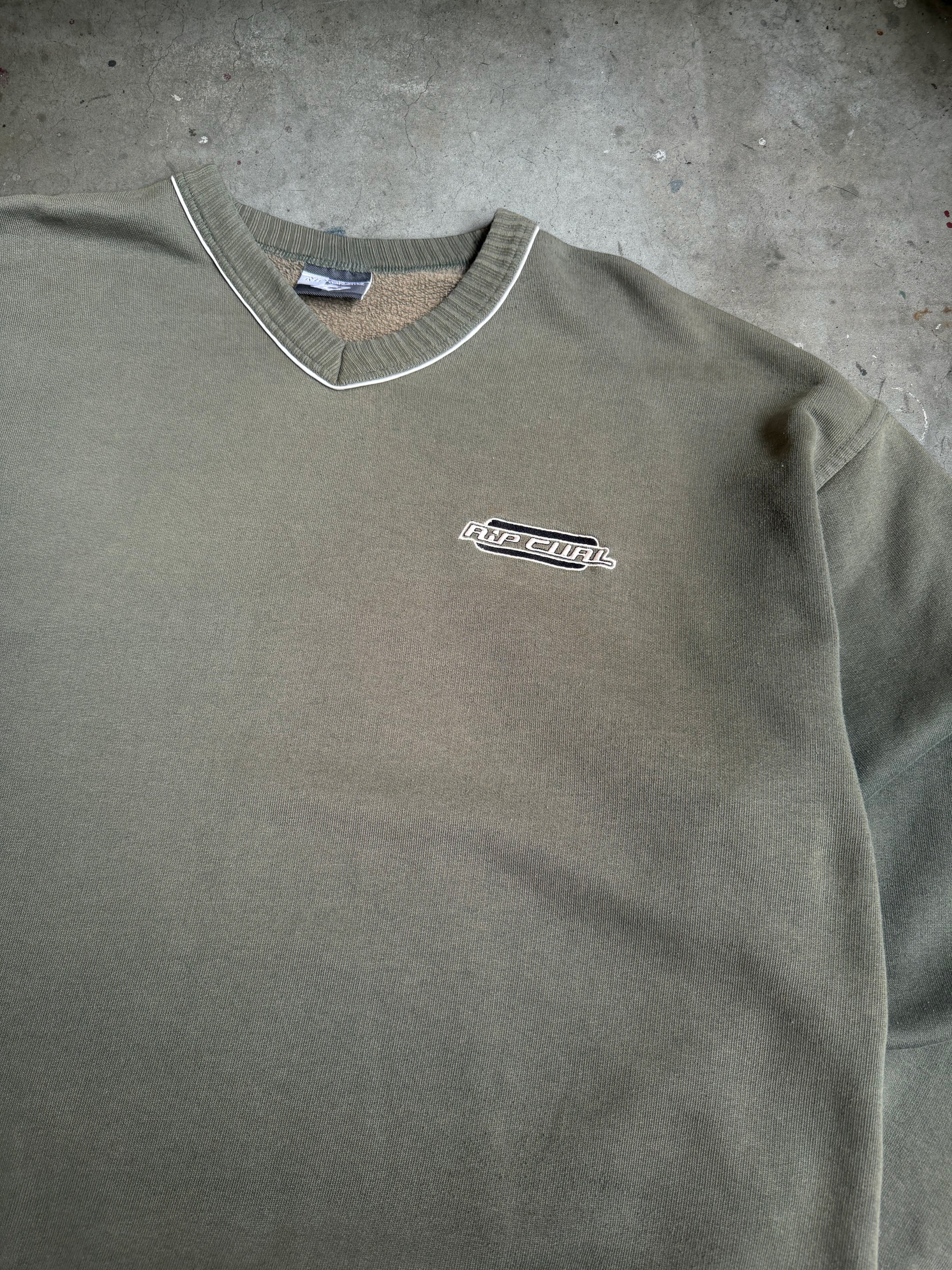Ripcurl V-neck Jumper - L