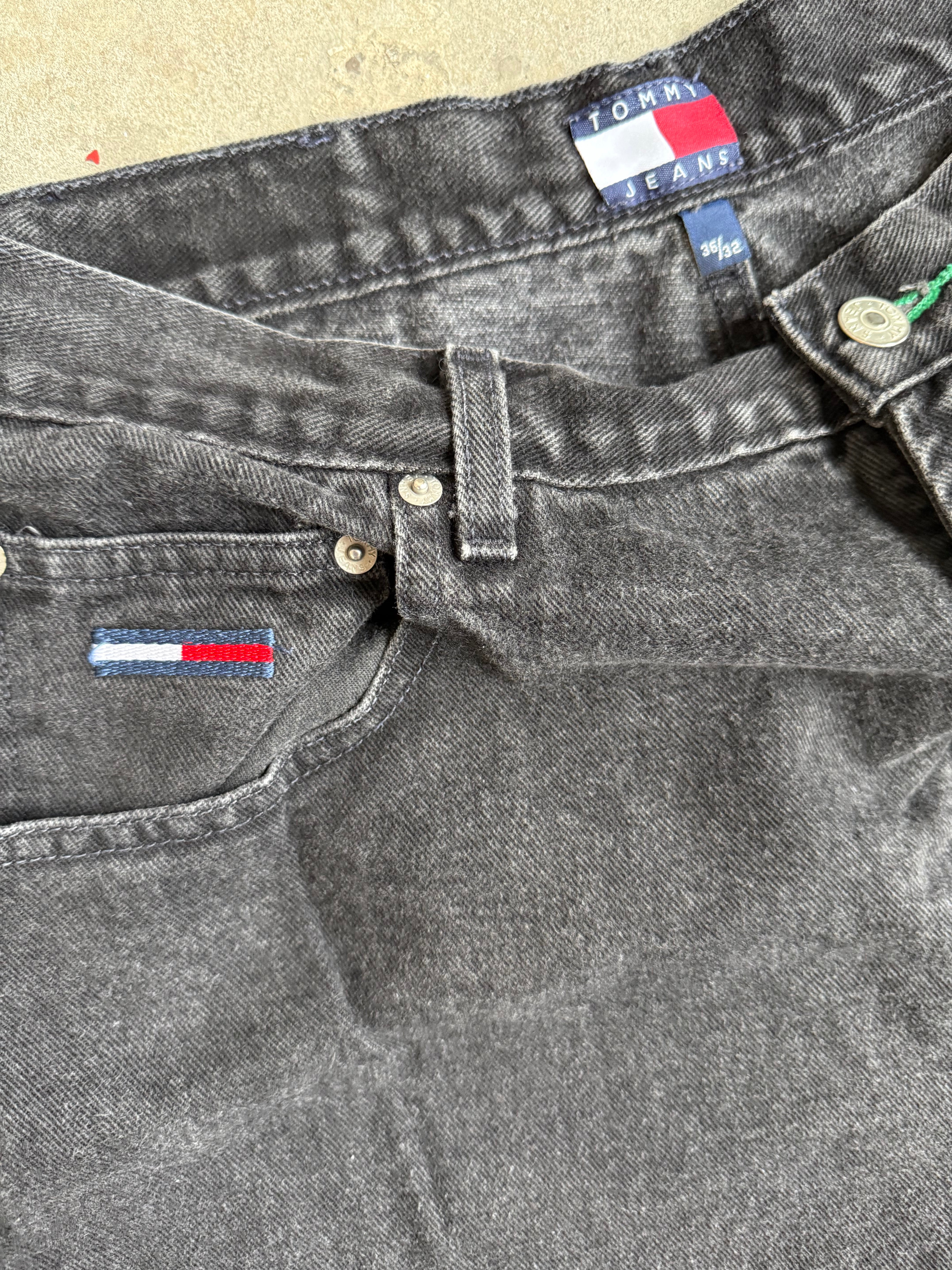 Black Tommy Hilfiger Denim Jeans - 36”
