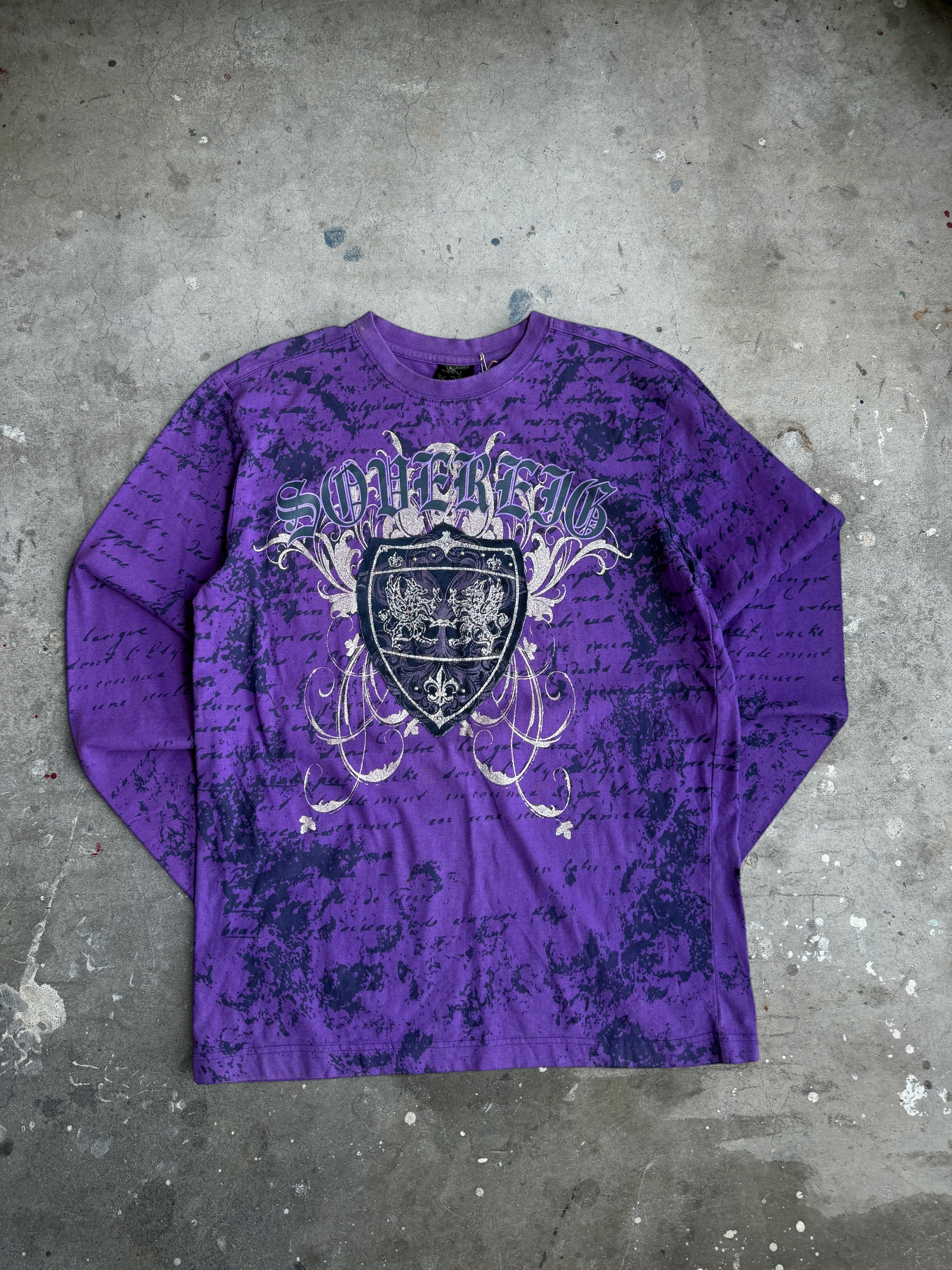 Purple Rawblue Long Sleeve - XL