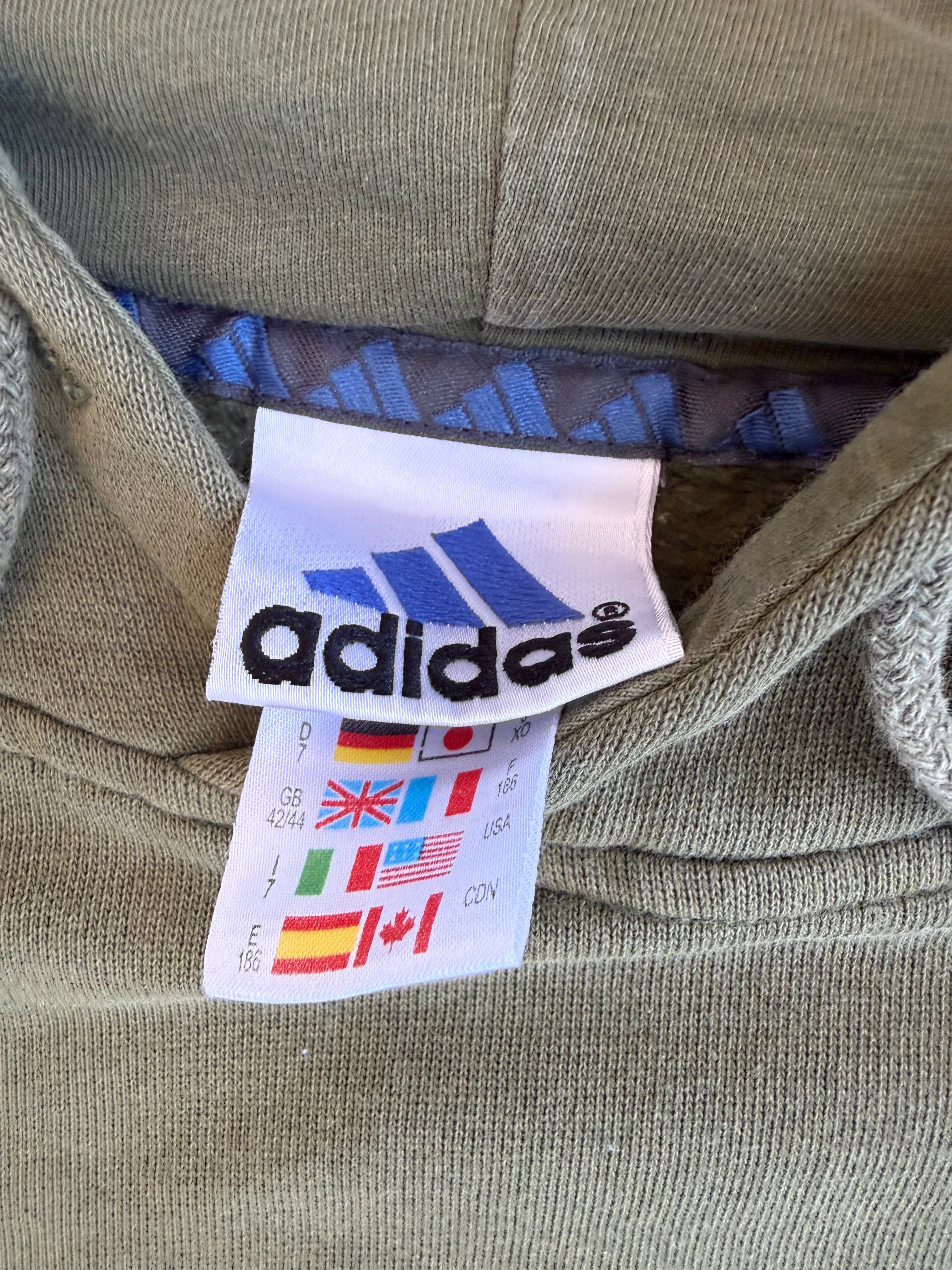Green Adidas Hoodie - M