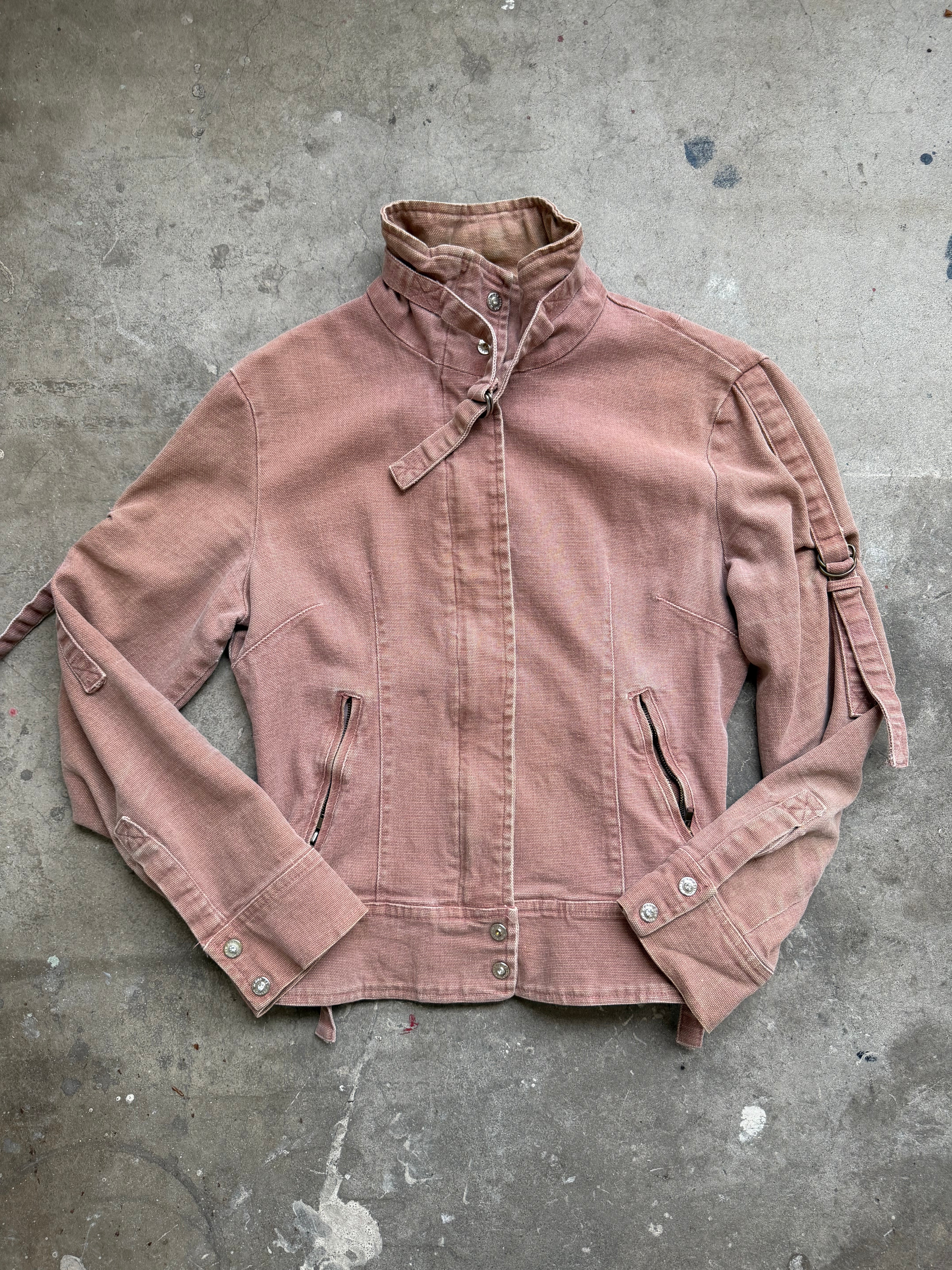 Pink “CYM” Buckle Jacket - XS