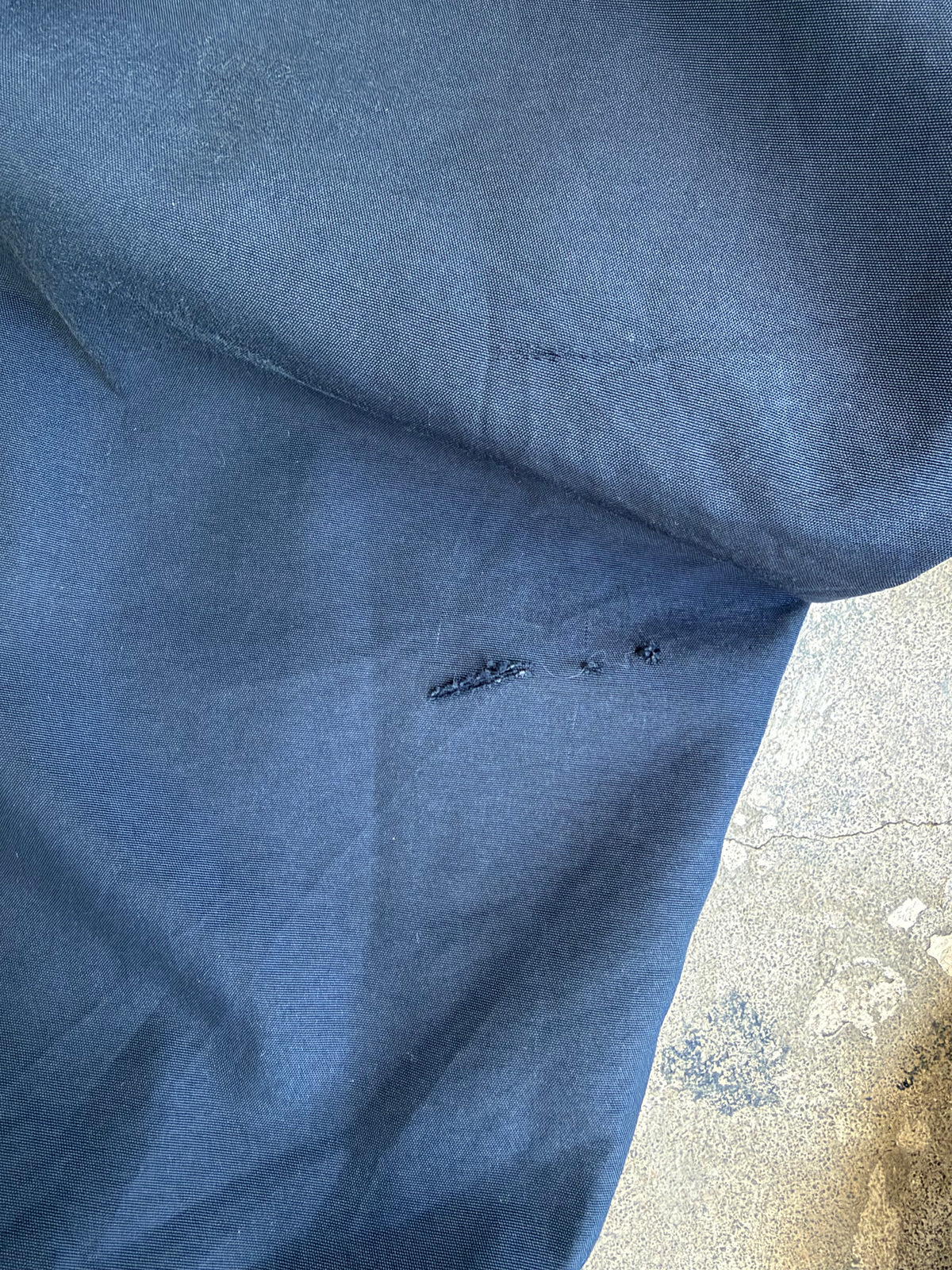 Navy Nike Trackpants - M