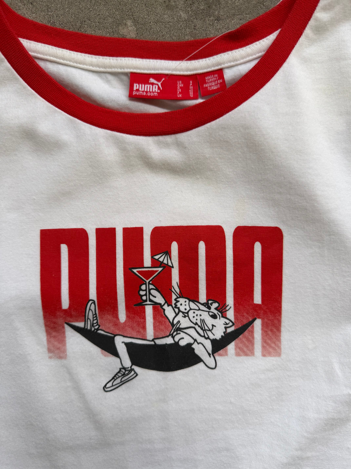Puma in hammock tee