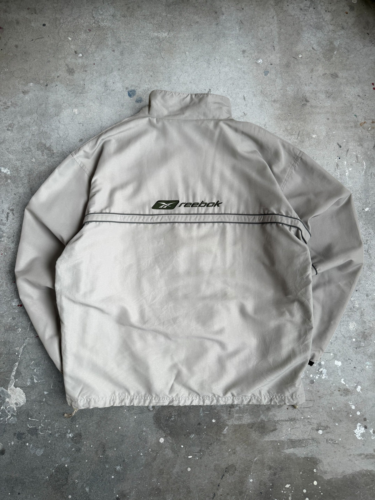 Olive Reebok Spray Jacket - M