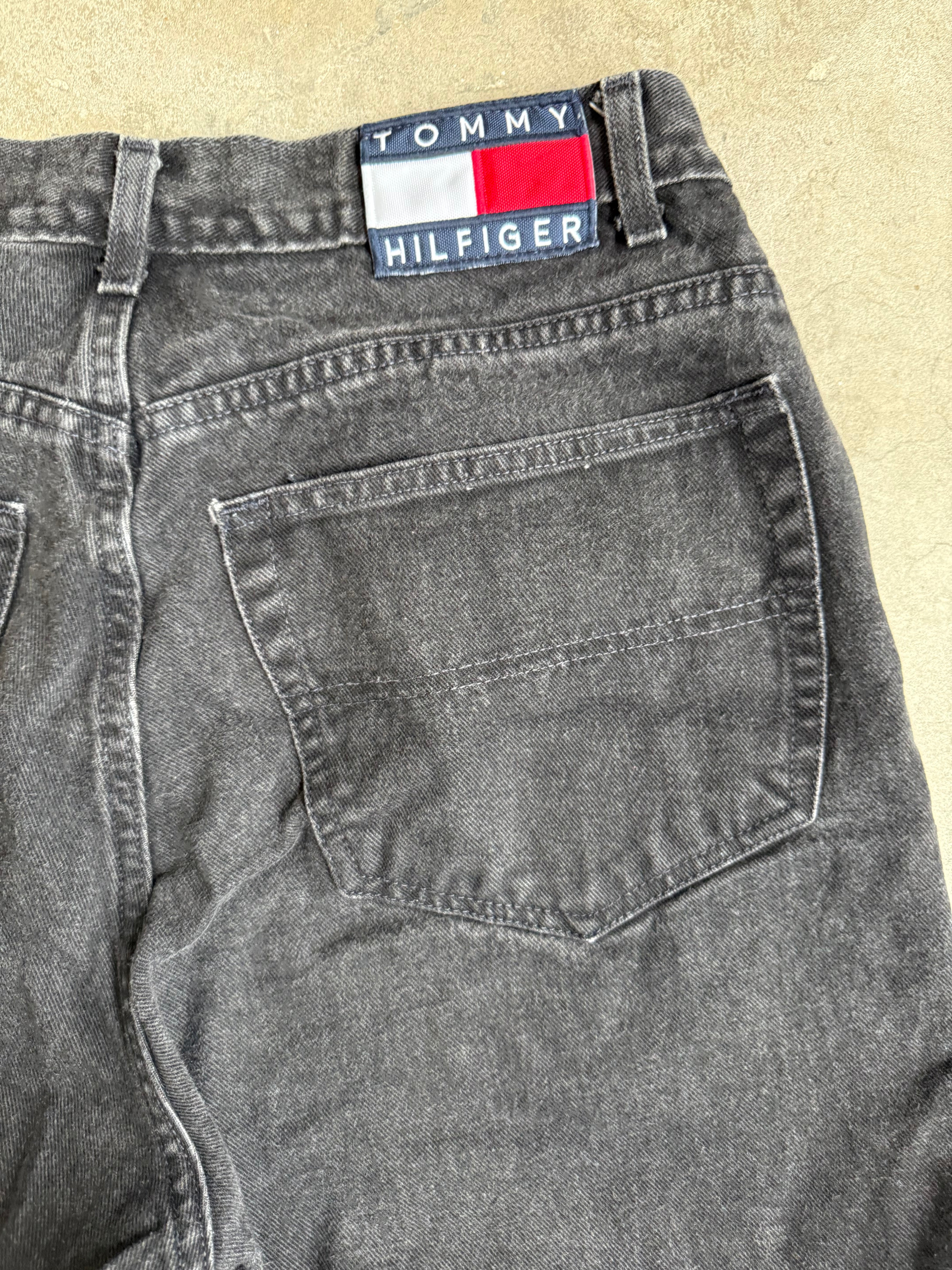 Black Tommy Hilfiger Denim Jeans - 36”
