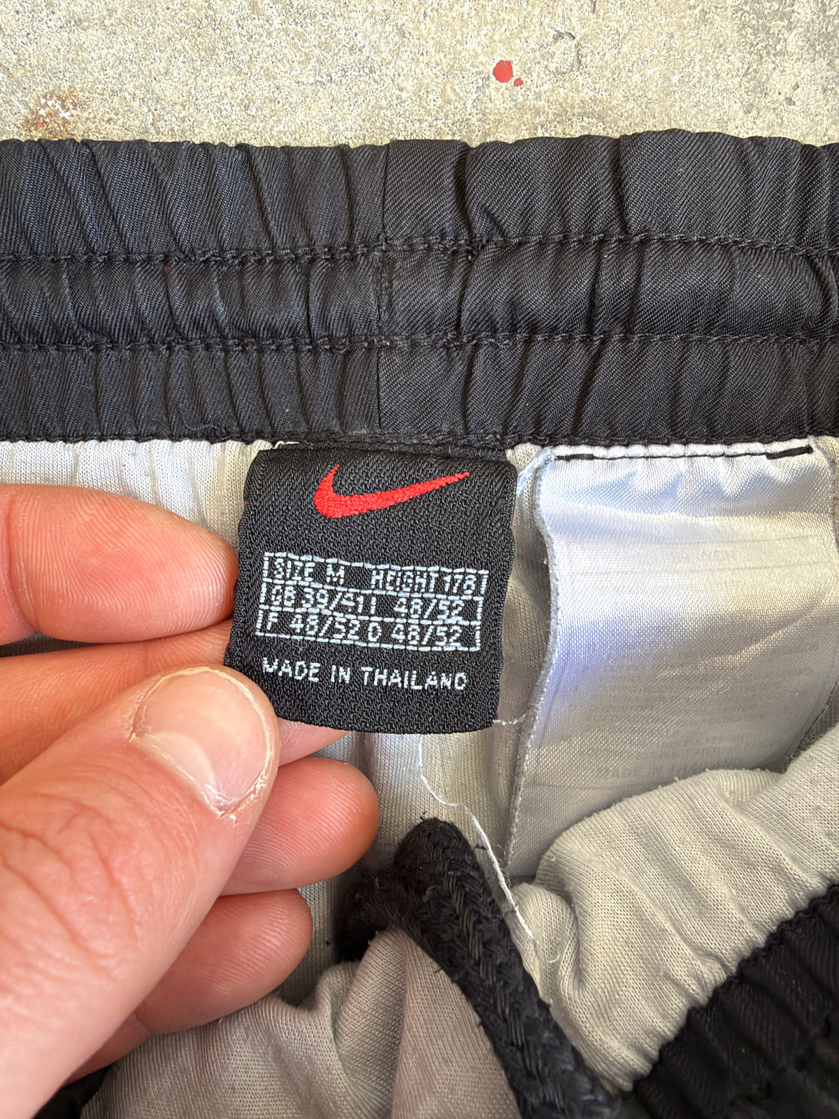 Black Nike Trackpants - M