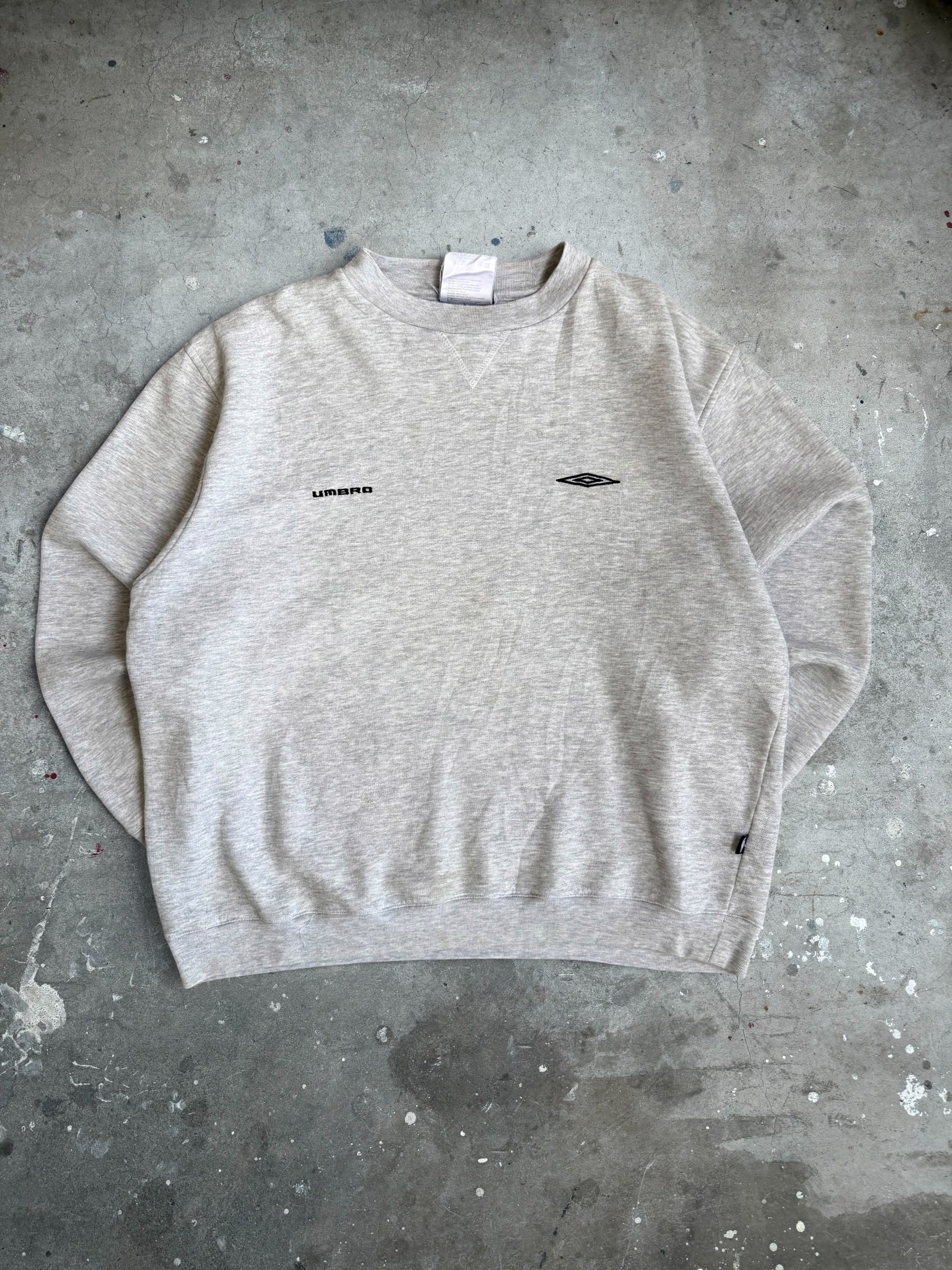 Grey Umbro Jumper - L