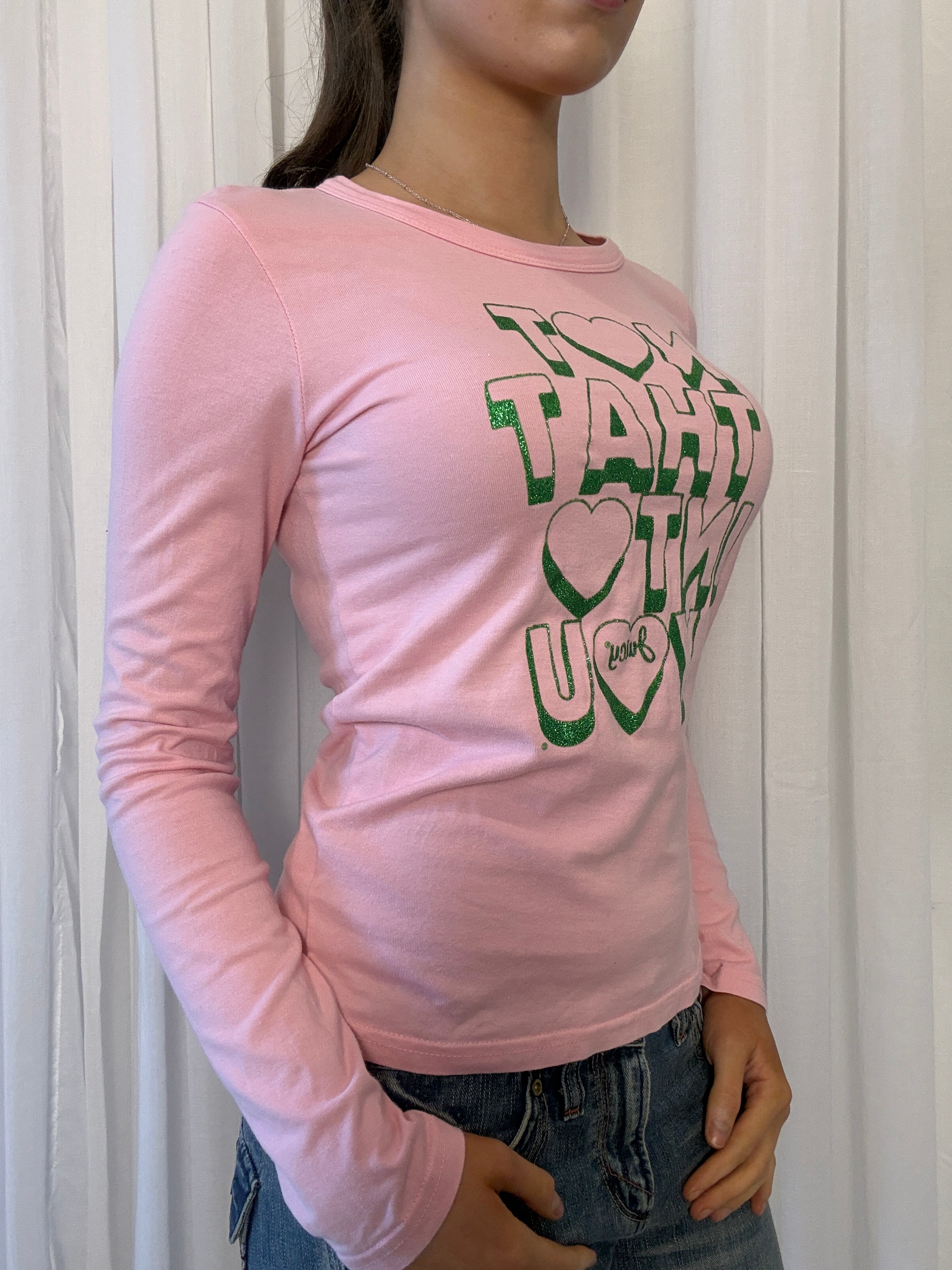 “Not that into you” Juicy Long Sleeve - S