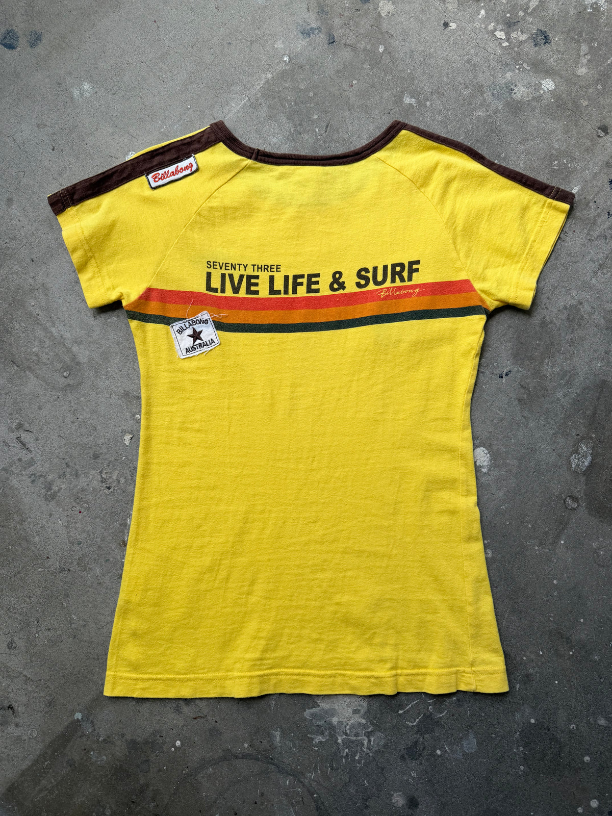 Yellow Billabong Tee