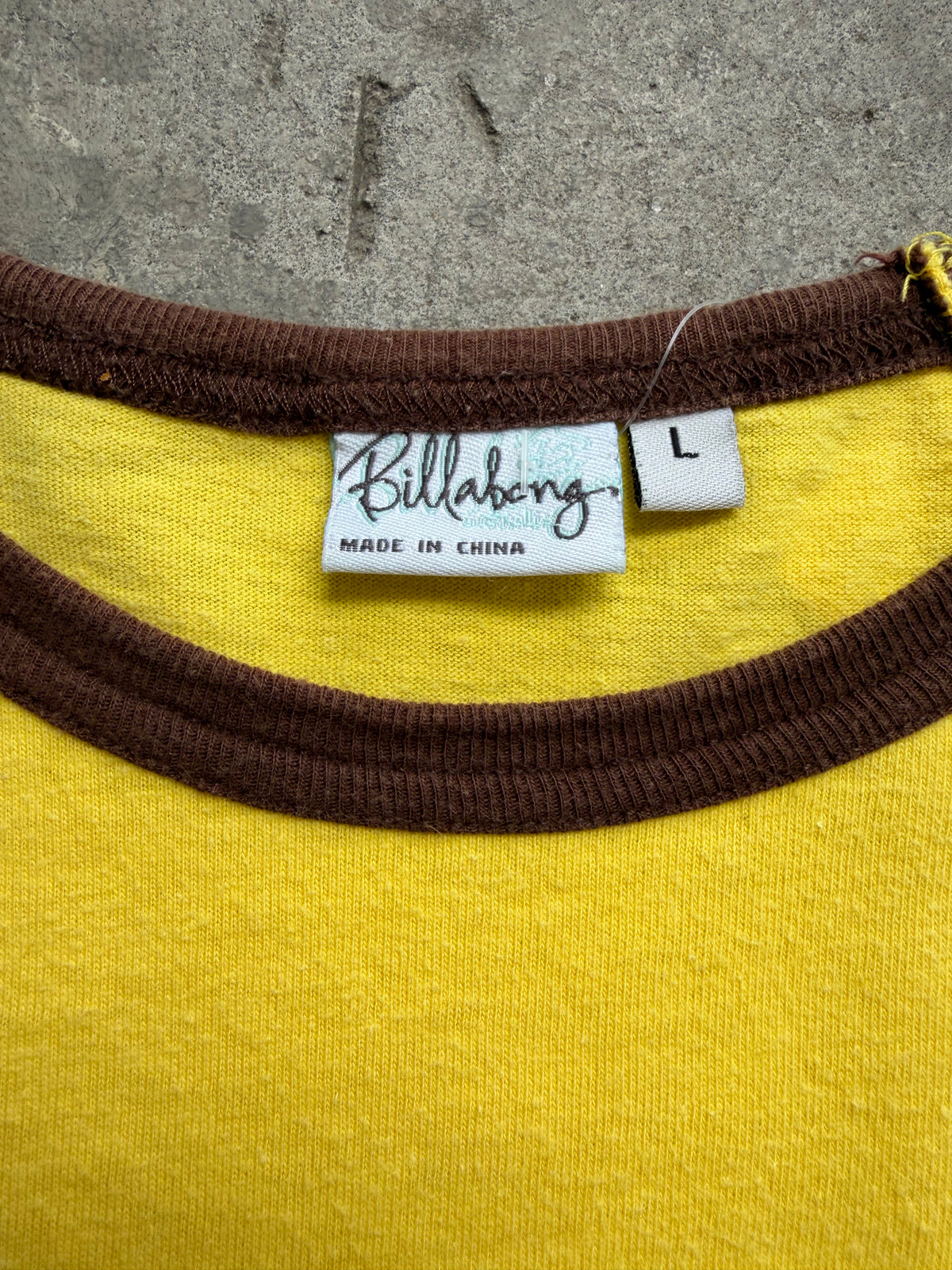 Yellow Billabong Tee